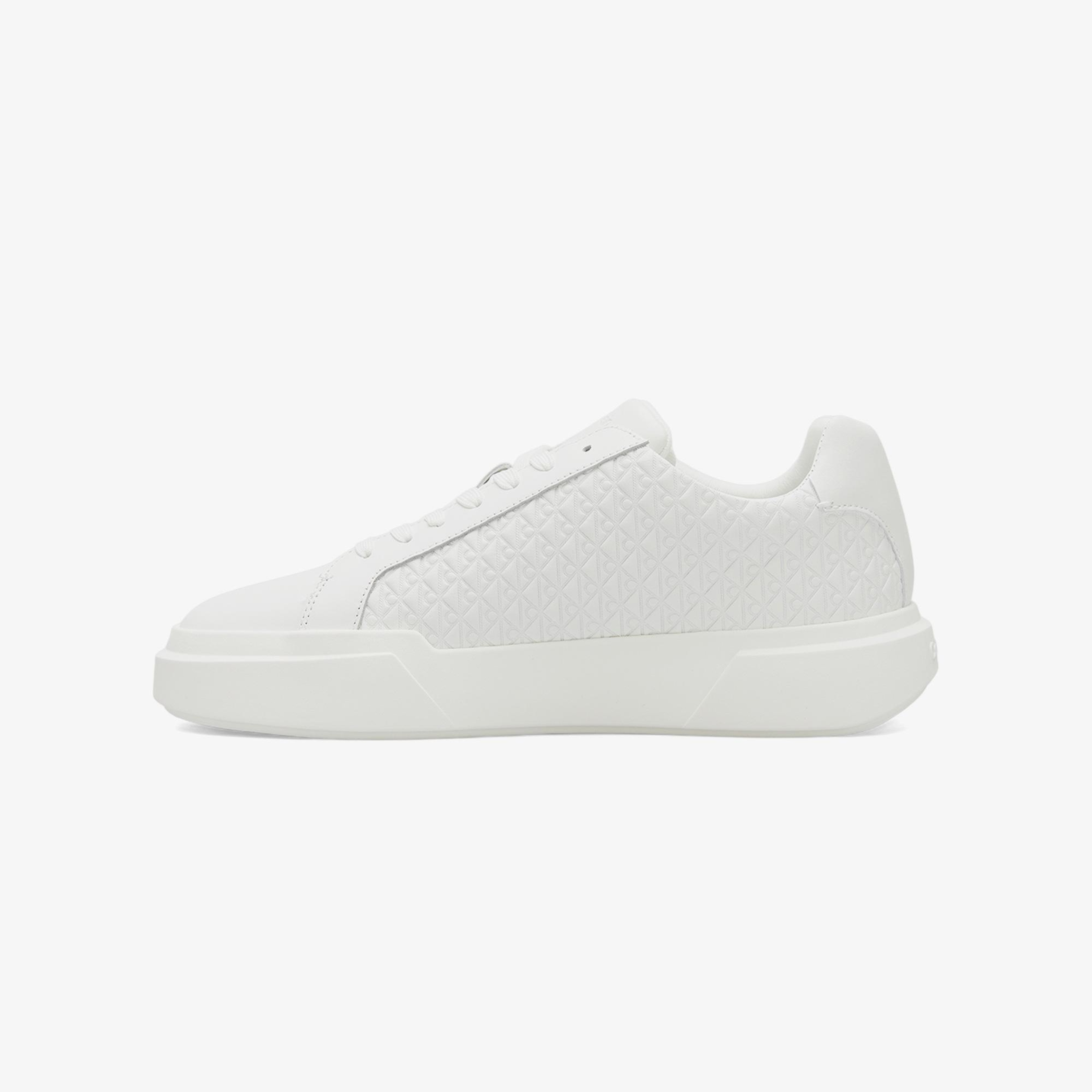 Calvin Klein Chunky Cupsole Laceup Erkek Beyaz Sneaker