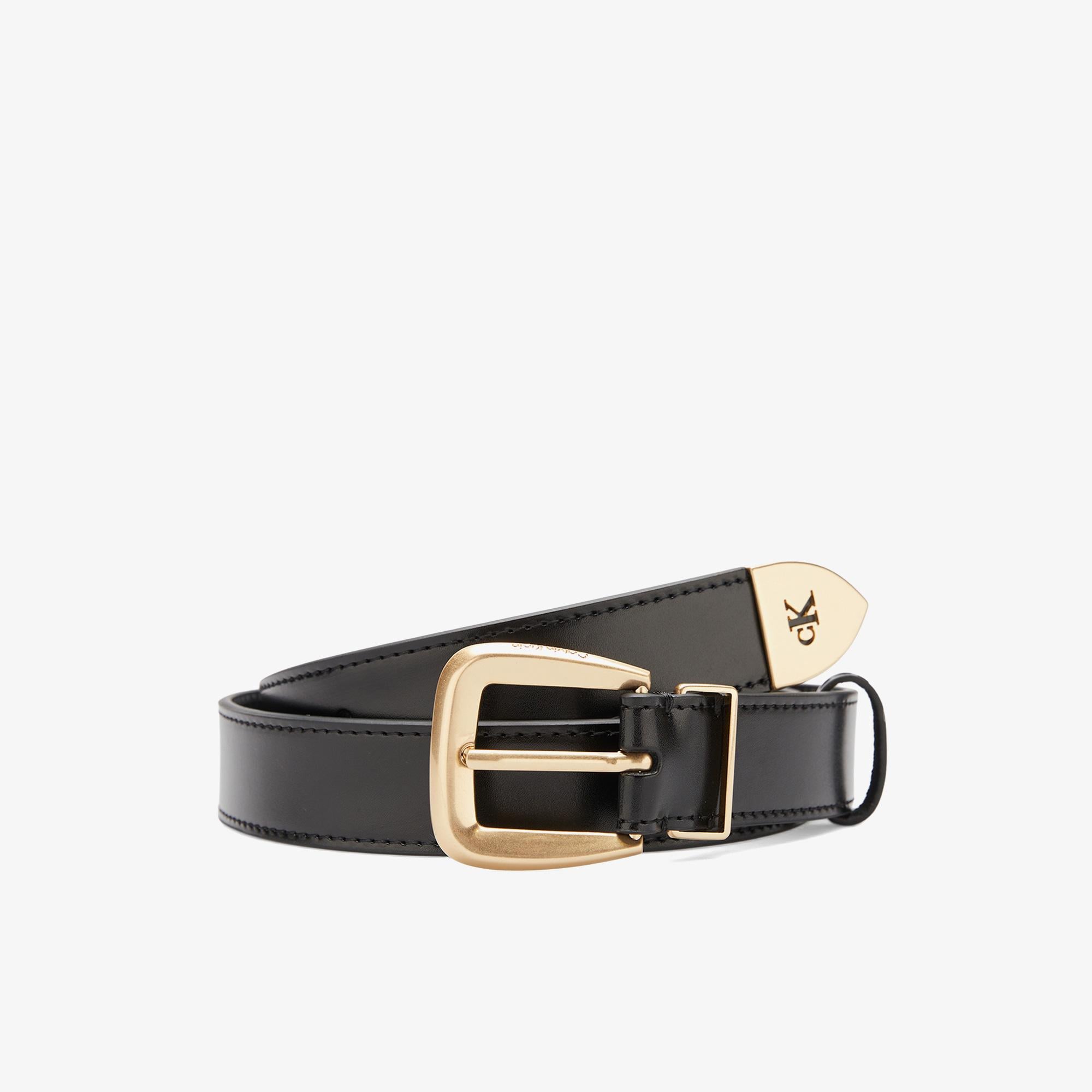 Calvin Klein Tip Buckle 30Mm Kadın Siyah Kemer