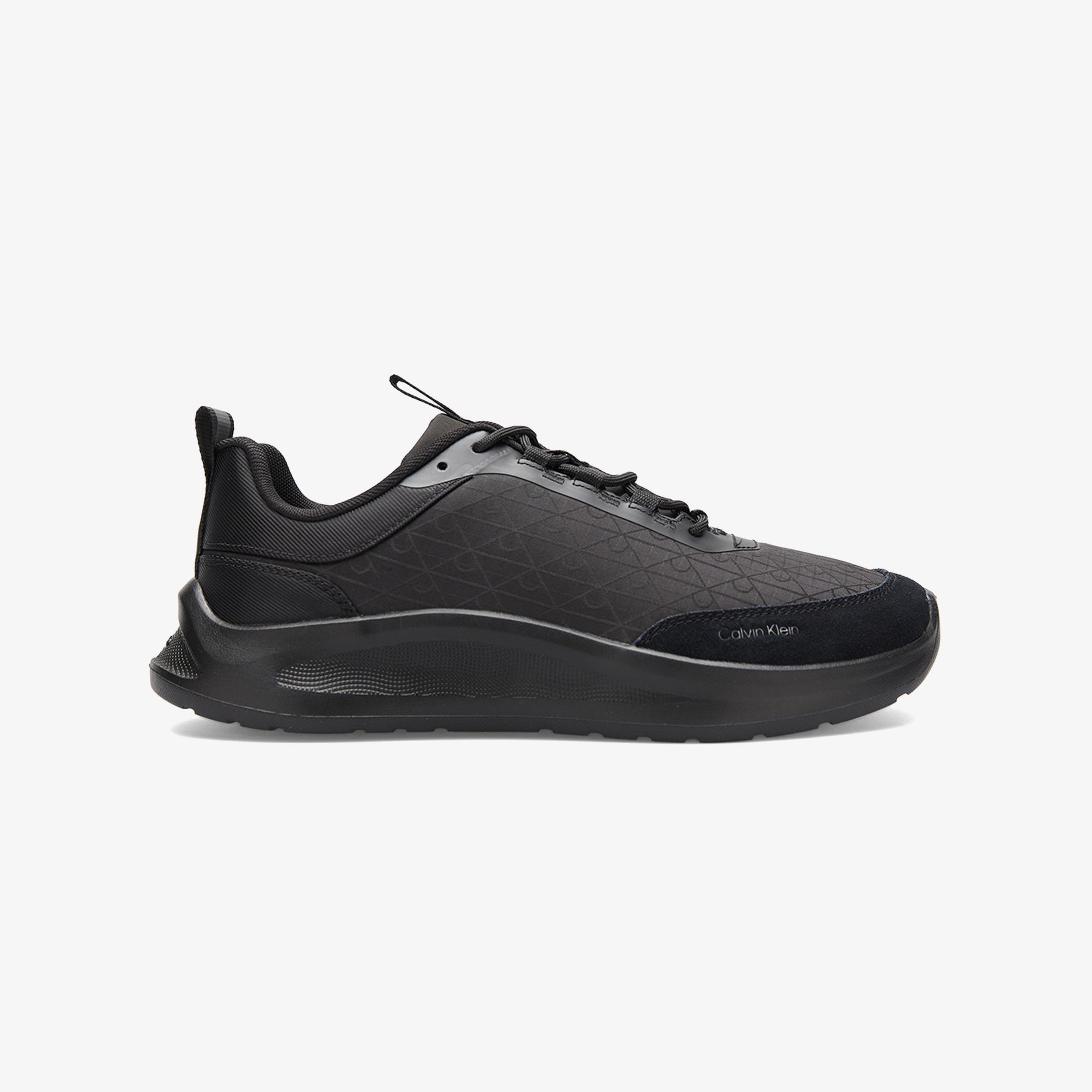 Calvin Klein Light Eva Runn Laceup Erkek Siyah Sneaker