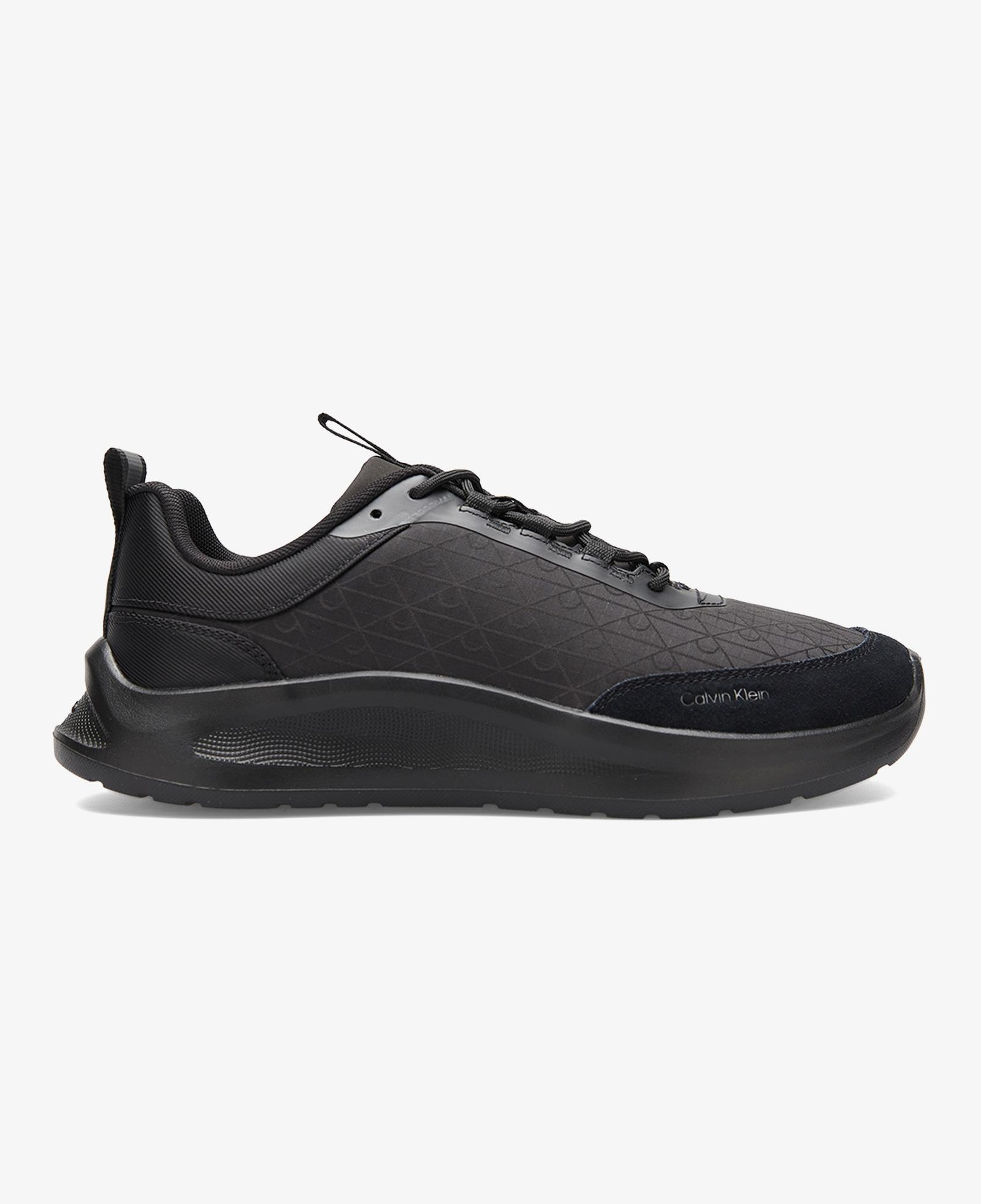 Calvin Klein Light Eva Runn Laceup Erkek Siyah Sneaker