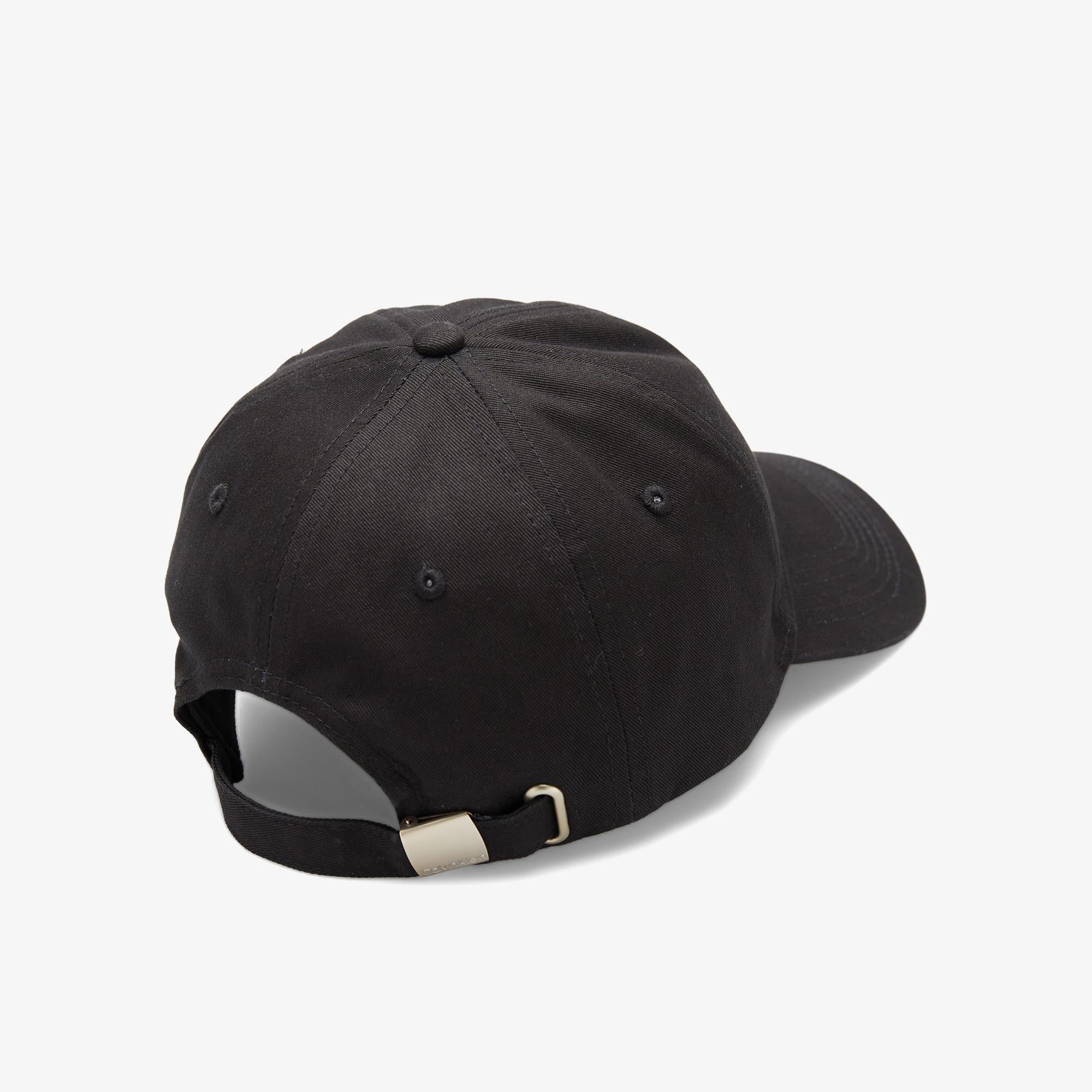 Calvin Klein Monologo Printed Baseball Erkek Siyah Şapka