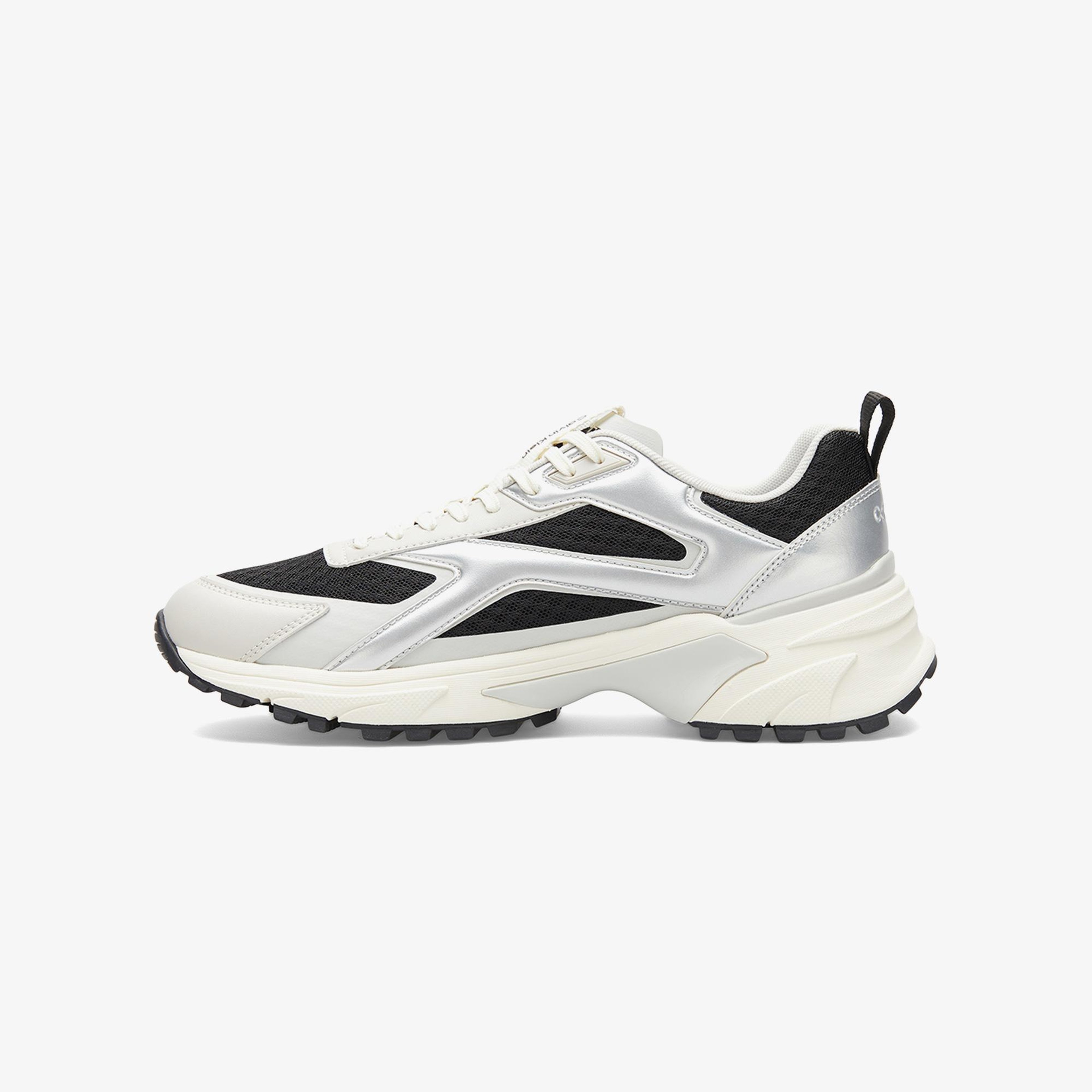 Calvin Klein Hike Runner Stripe Mix Erkek Siyah Sneaker