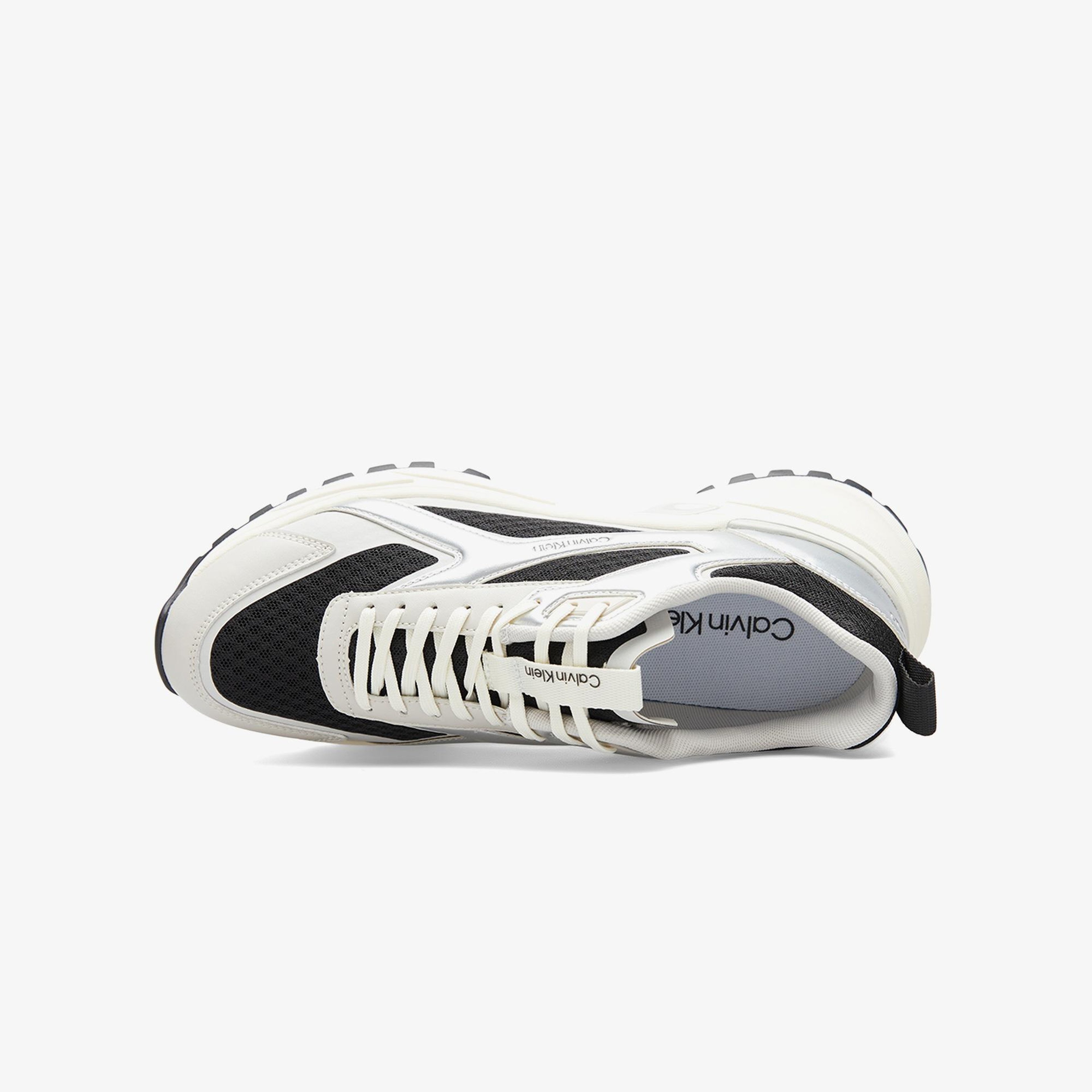 Calvin Klein Hike Runner Stripe Mix Erkek Siyah Sneaker
