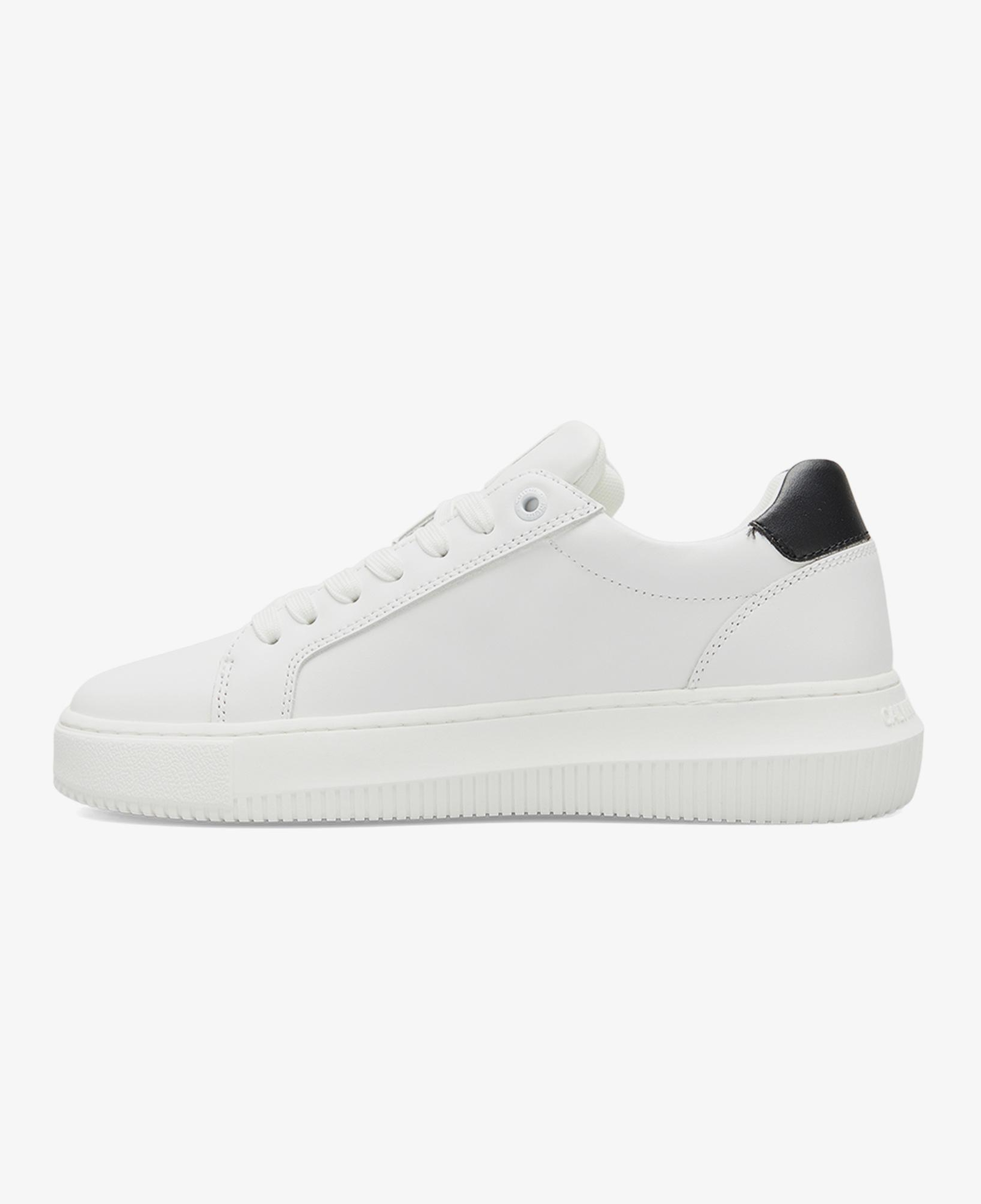 Calvin Klein Chunky Cupsole Mono Kadın Beyaz Sneaker