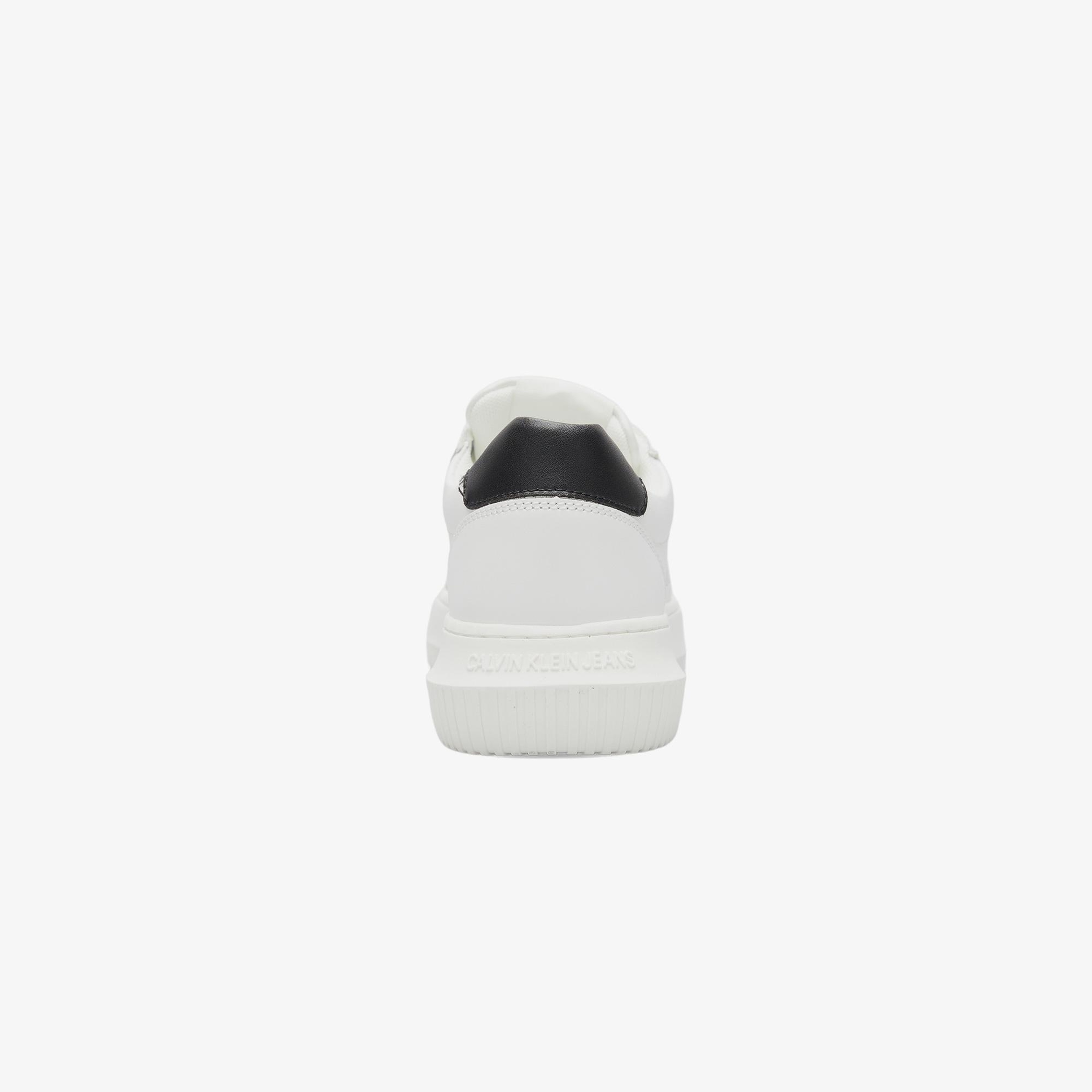 Calvin Klein Chunky Cupsole Mono Kadın Beyaz Sneaker