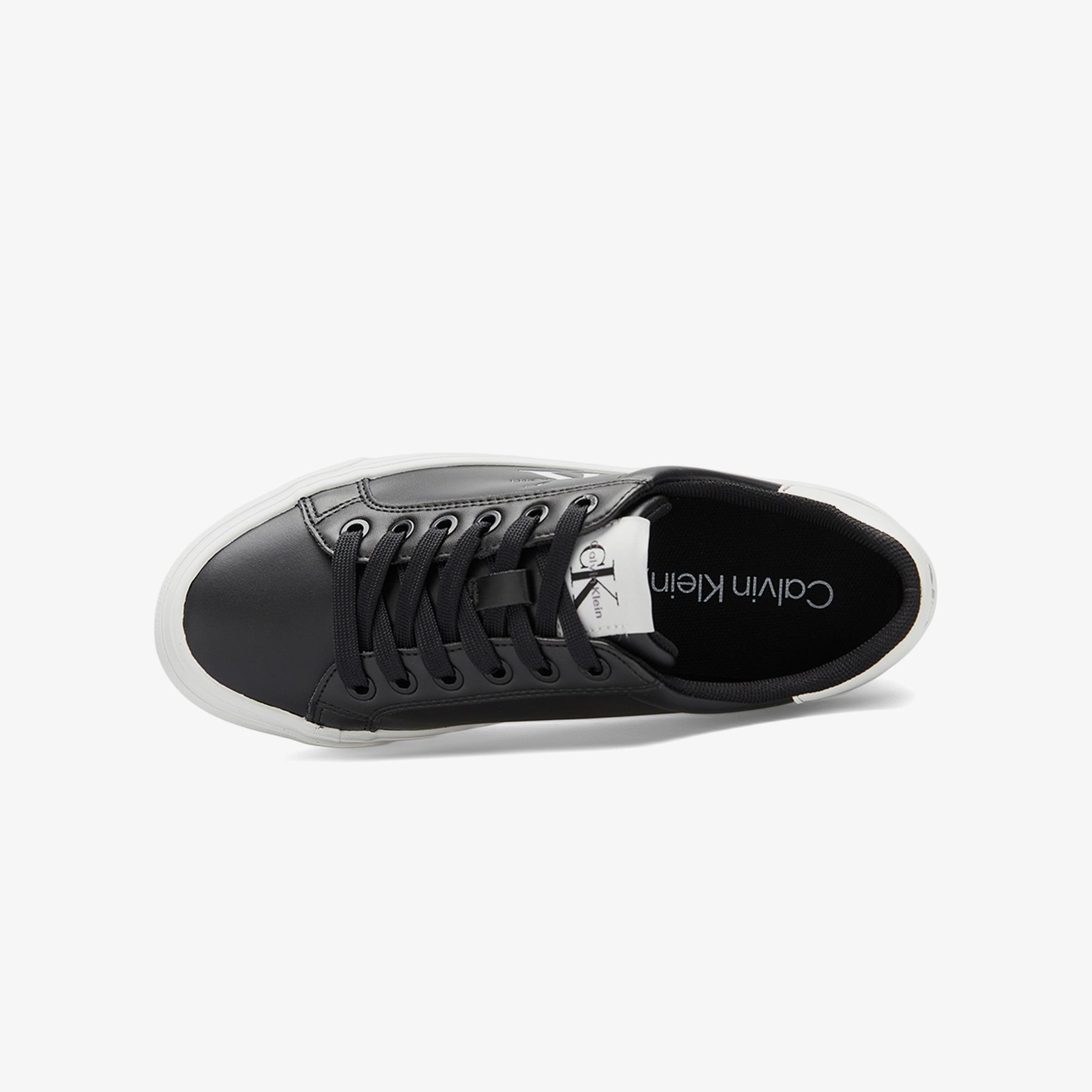 Calvin Klein Vulc Flatform Laceup Low Kadın Siyah Sneaker