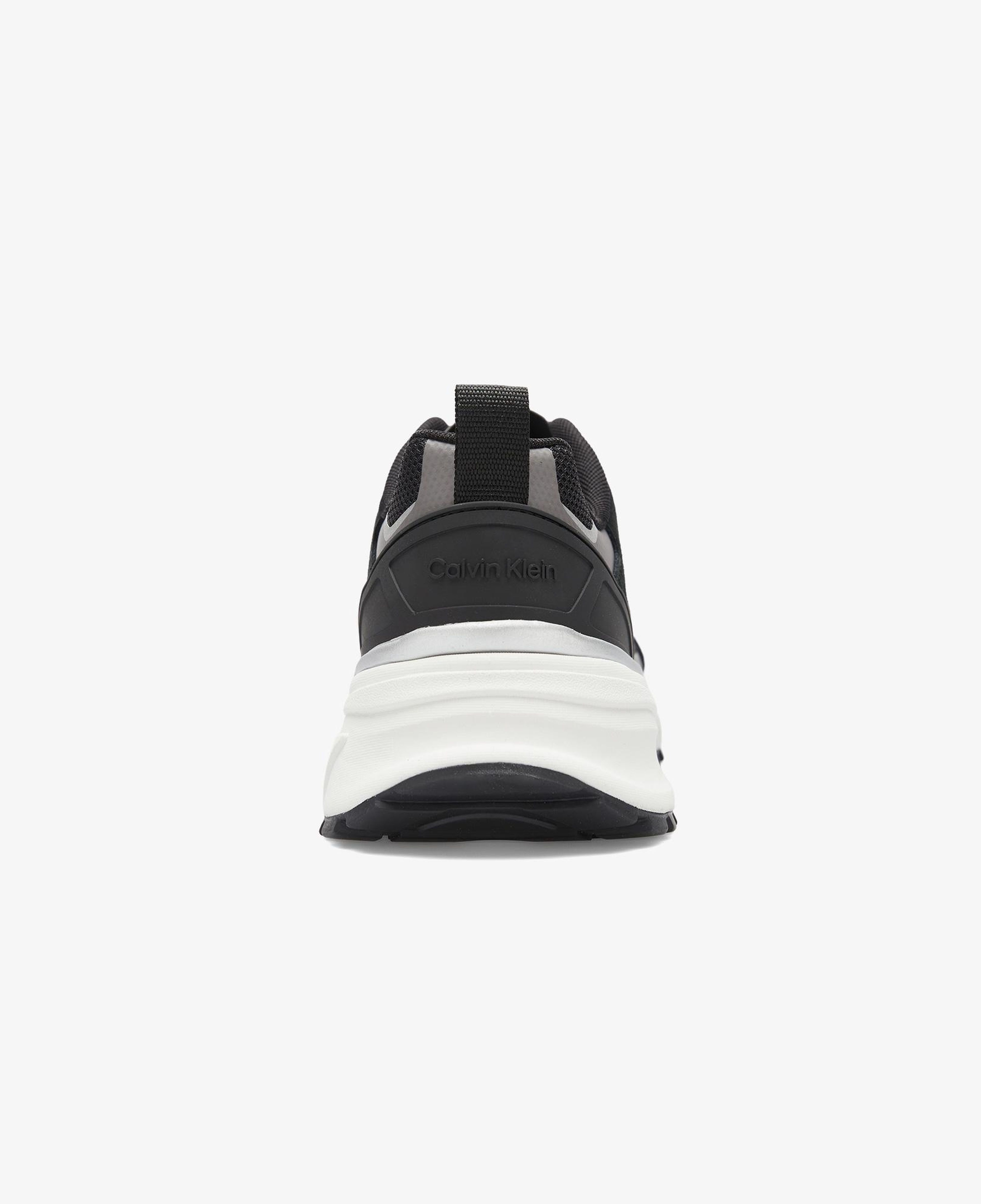 Calvin Klein Hike Runner Stripe Mix Erkek Siyah Sneaker