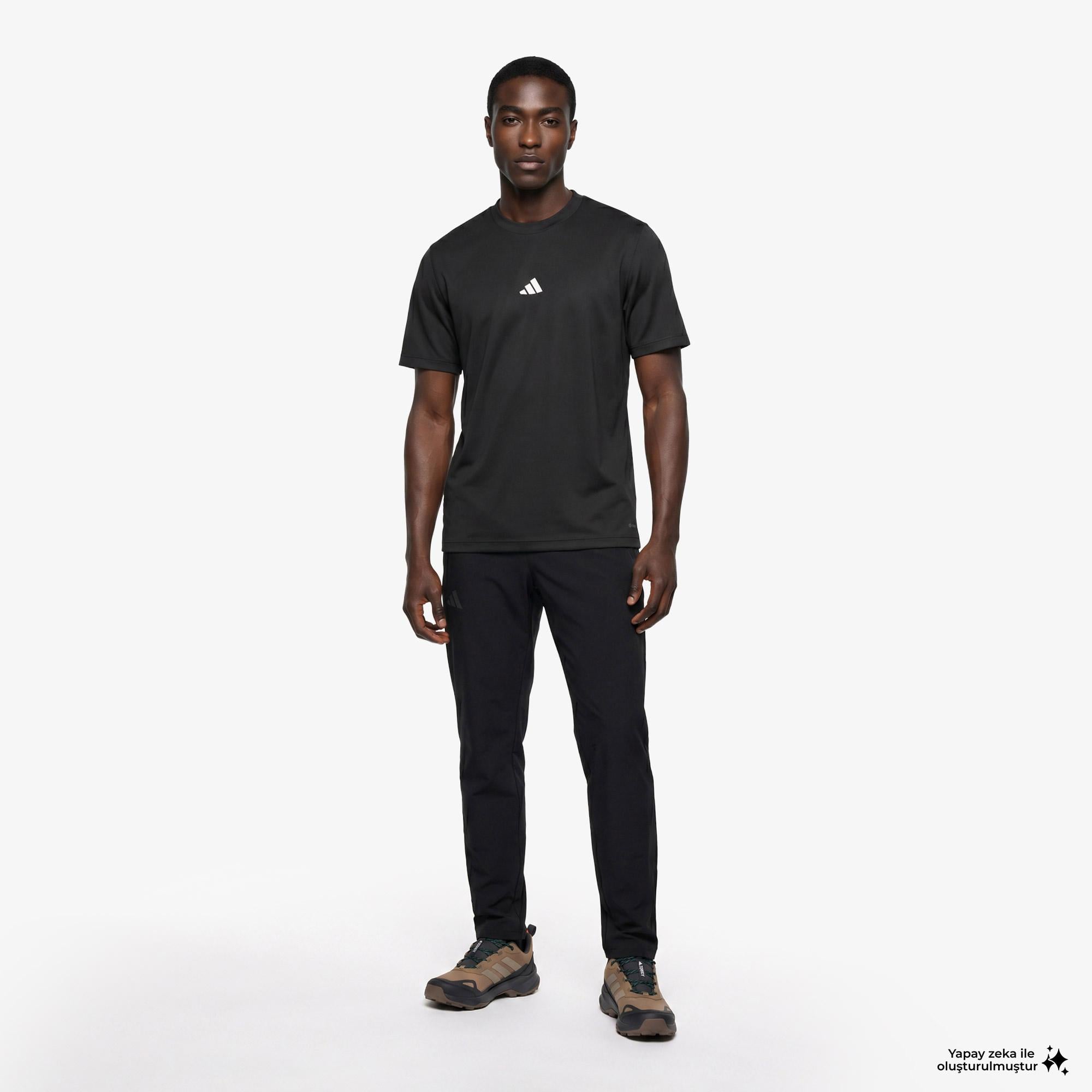 adidas Terrex Multi Essentials Stretch Erkek Siyah Eşofman Altı