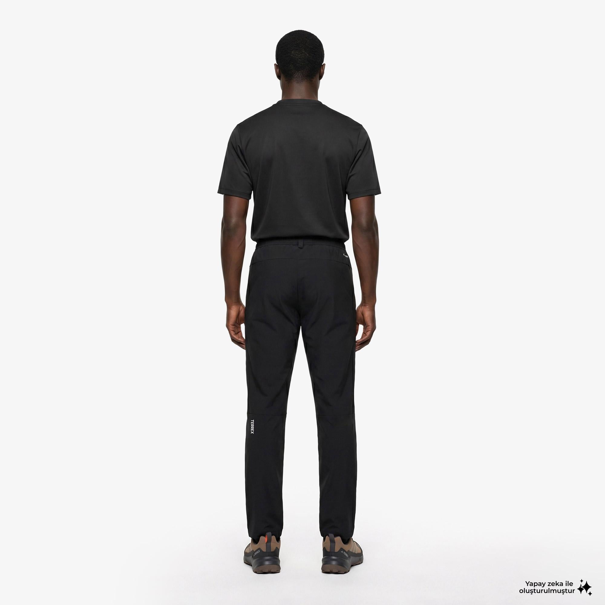 adidas Terrex Multi Essentials Stretch Erkek Siyah Eşofman Altı
