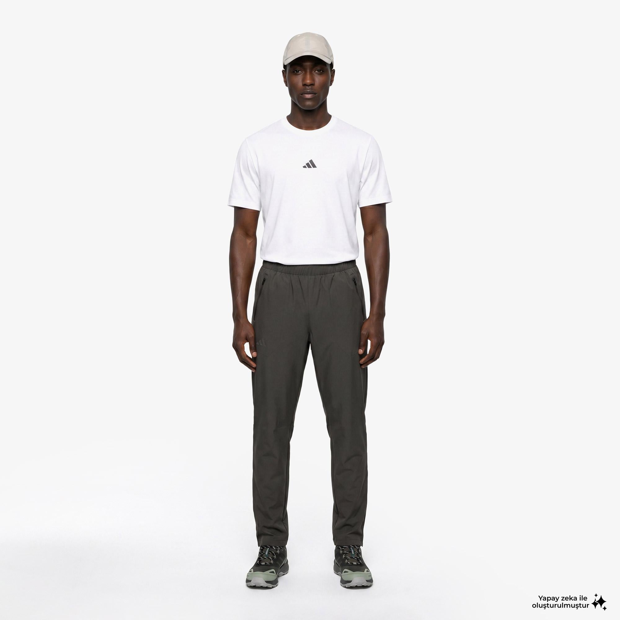 adidas Terrex Multi Essentials Stretch Erkek Yeşil Eşofman Altı