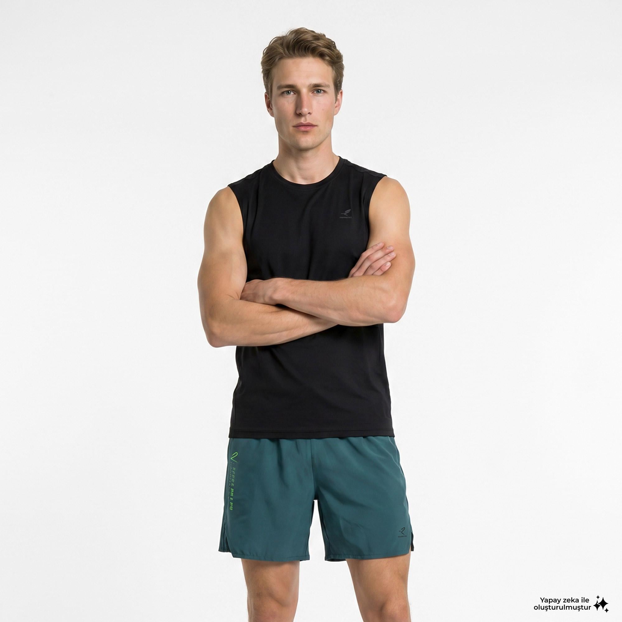 Energetics Erkek Siyah T-Shirt