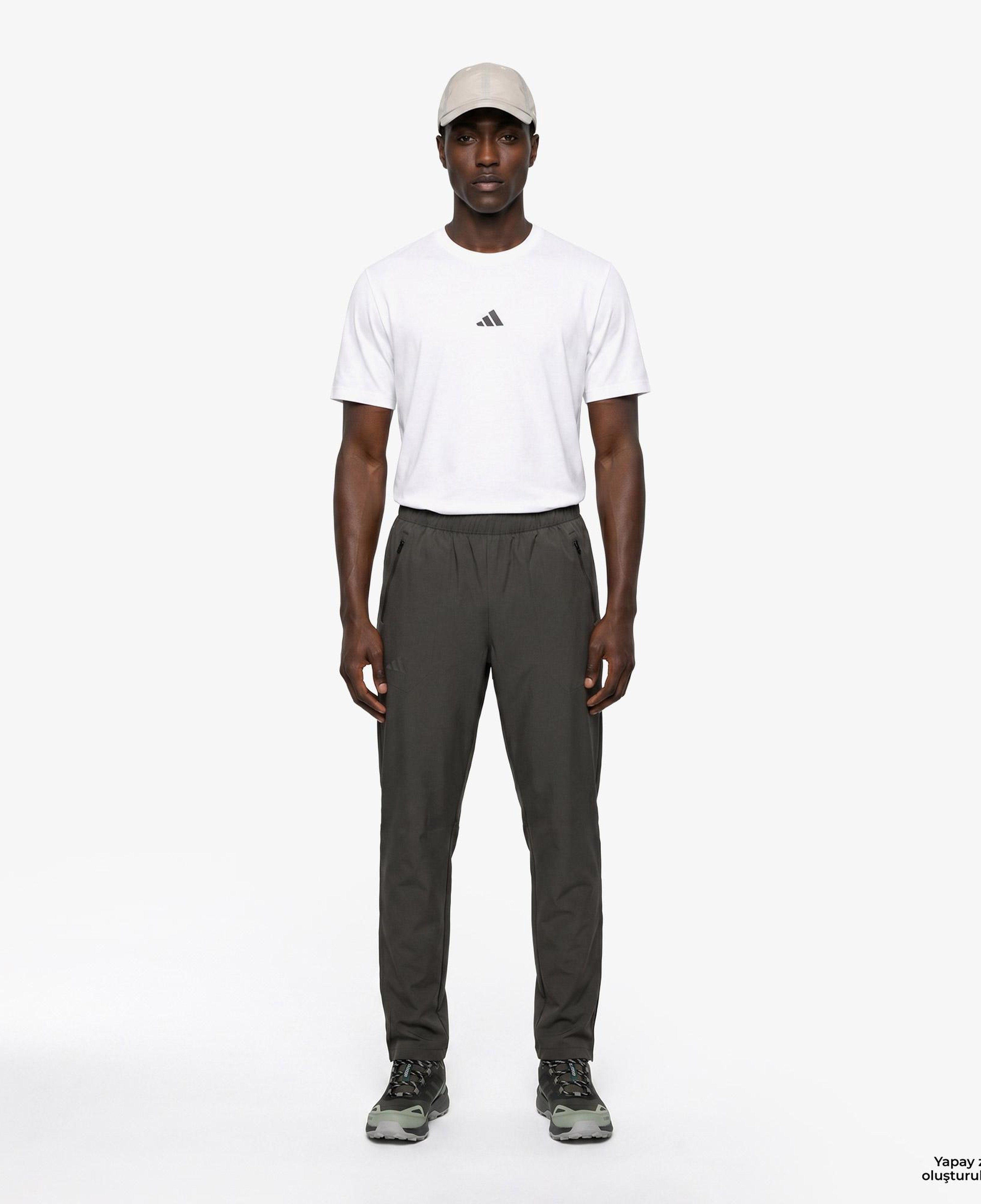adidas Terrex Multi Essentials Stretch Erkek Yeşil Eşofman Altı