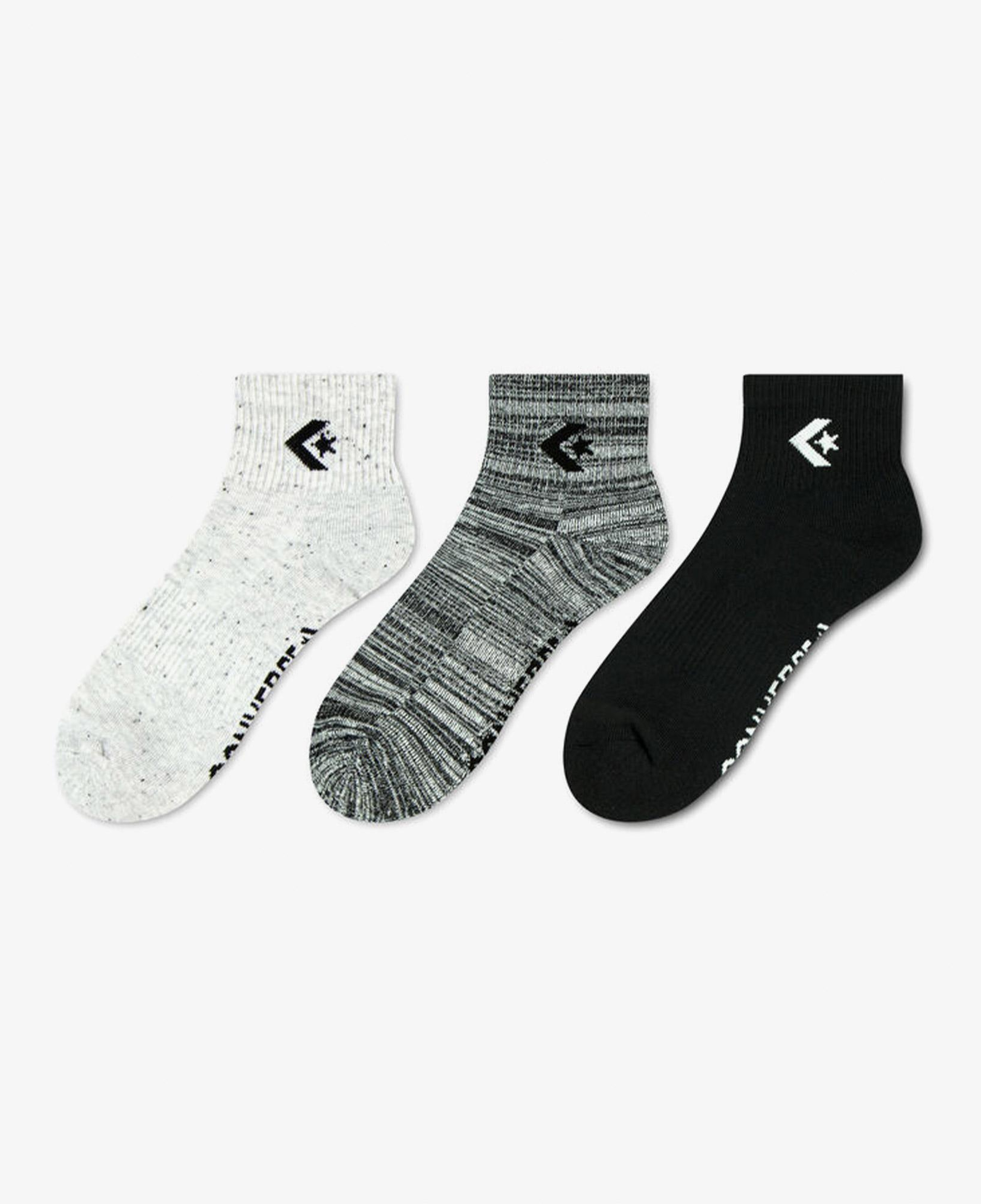 Converse Unisex Gri 2'li Çorap