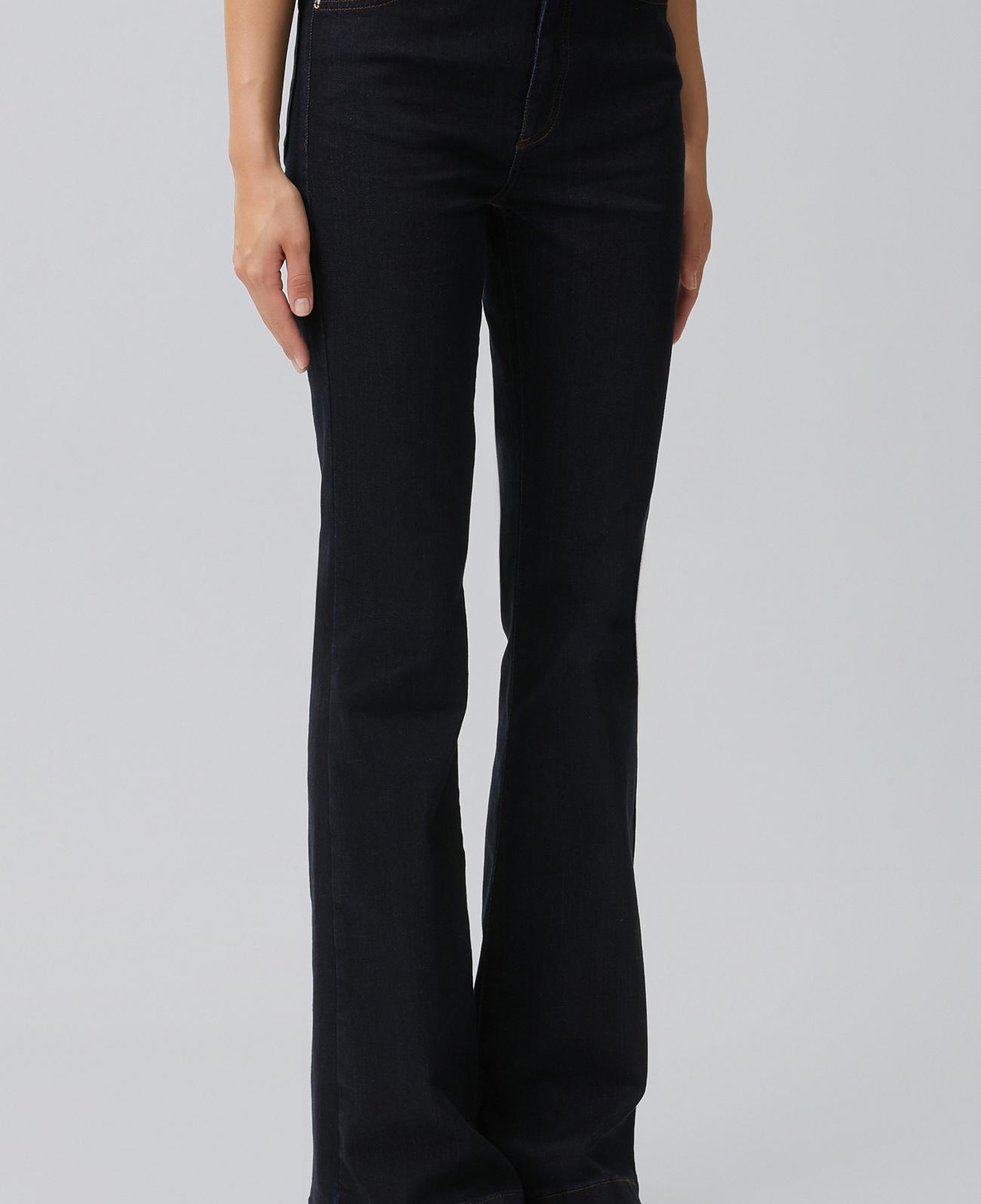 Network Kadın İndigo Denim Pantolon