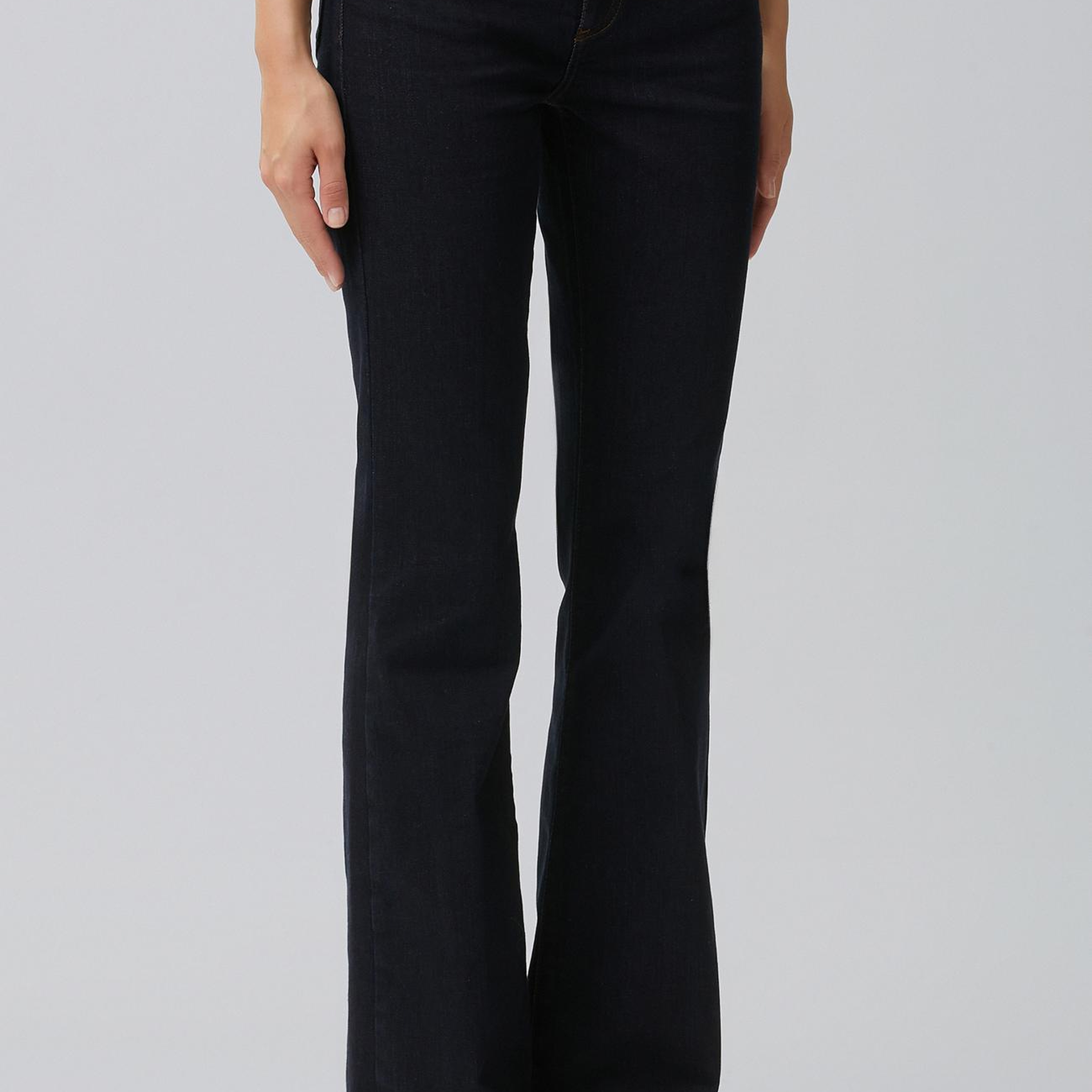 Network Kadın İndigo Denim Pantolon