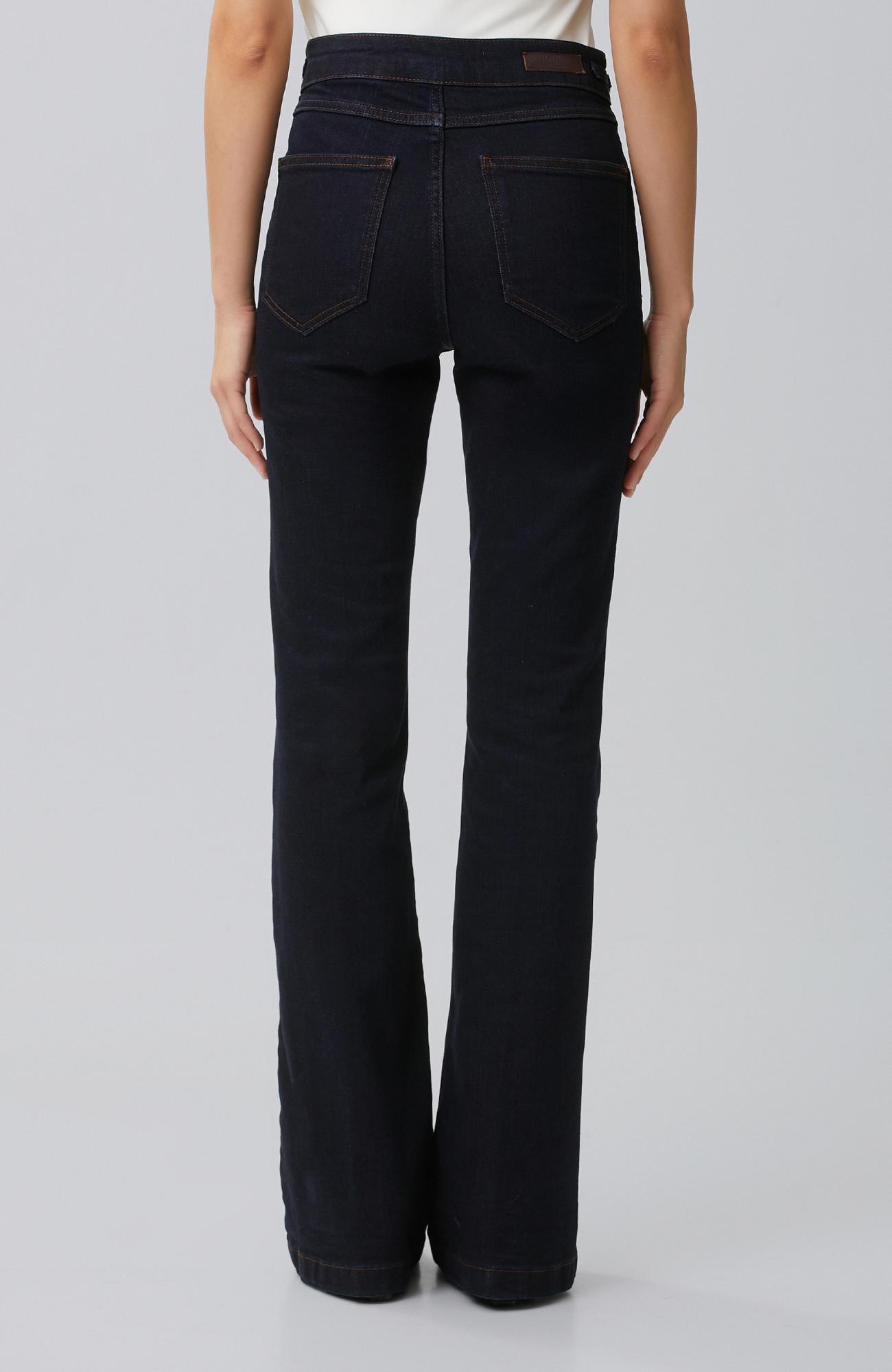 Network Kadın İndigo Denim Pantolon