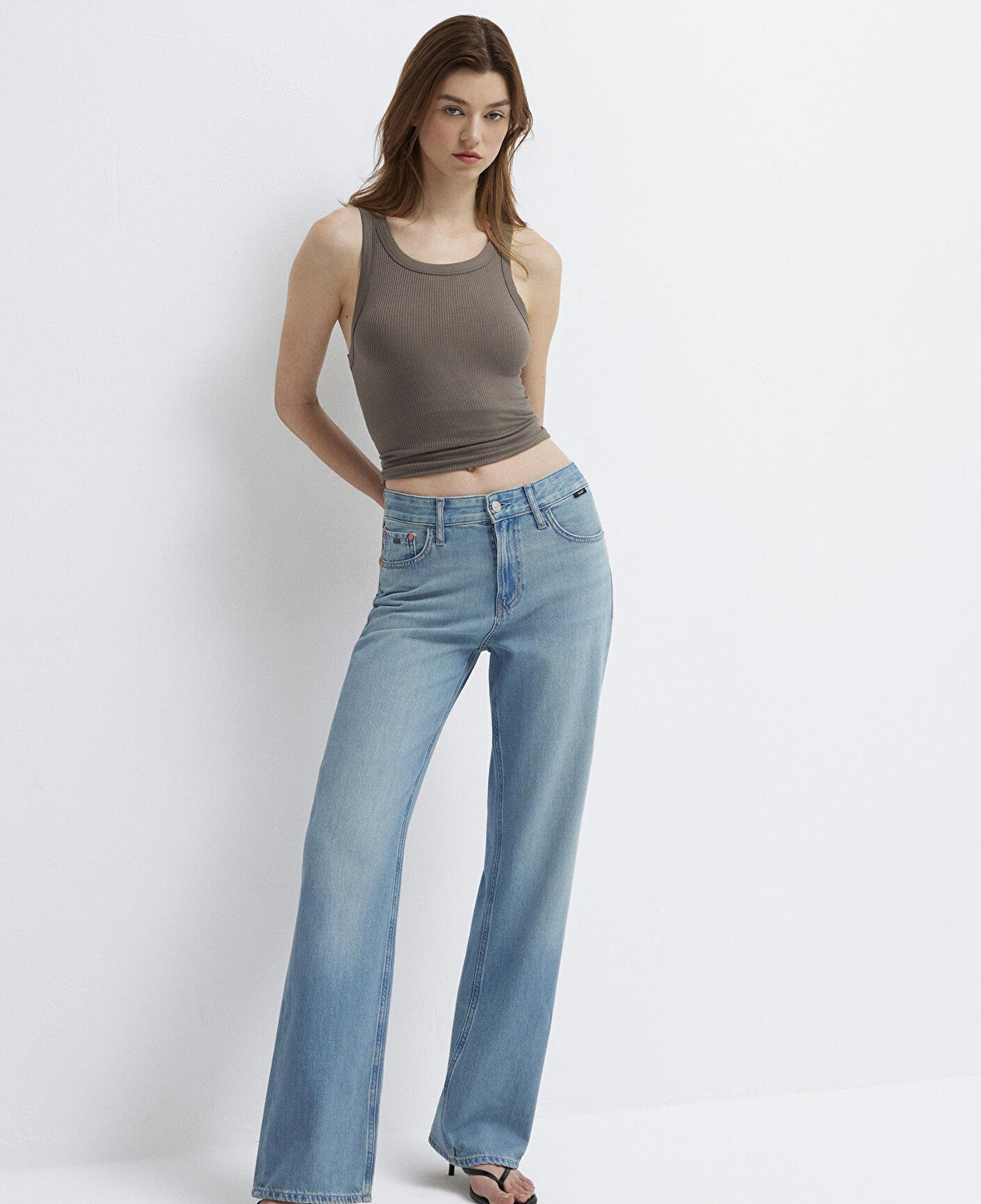 Mavi Lovely Classic Denim Indigo Mavisi Jean Pantolon 1012645-A3165