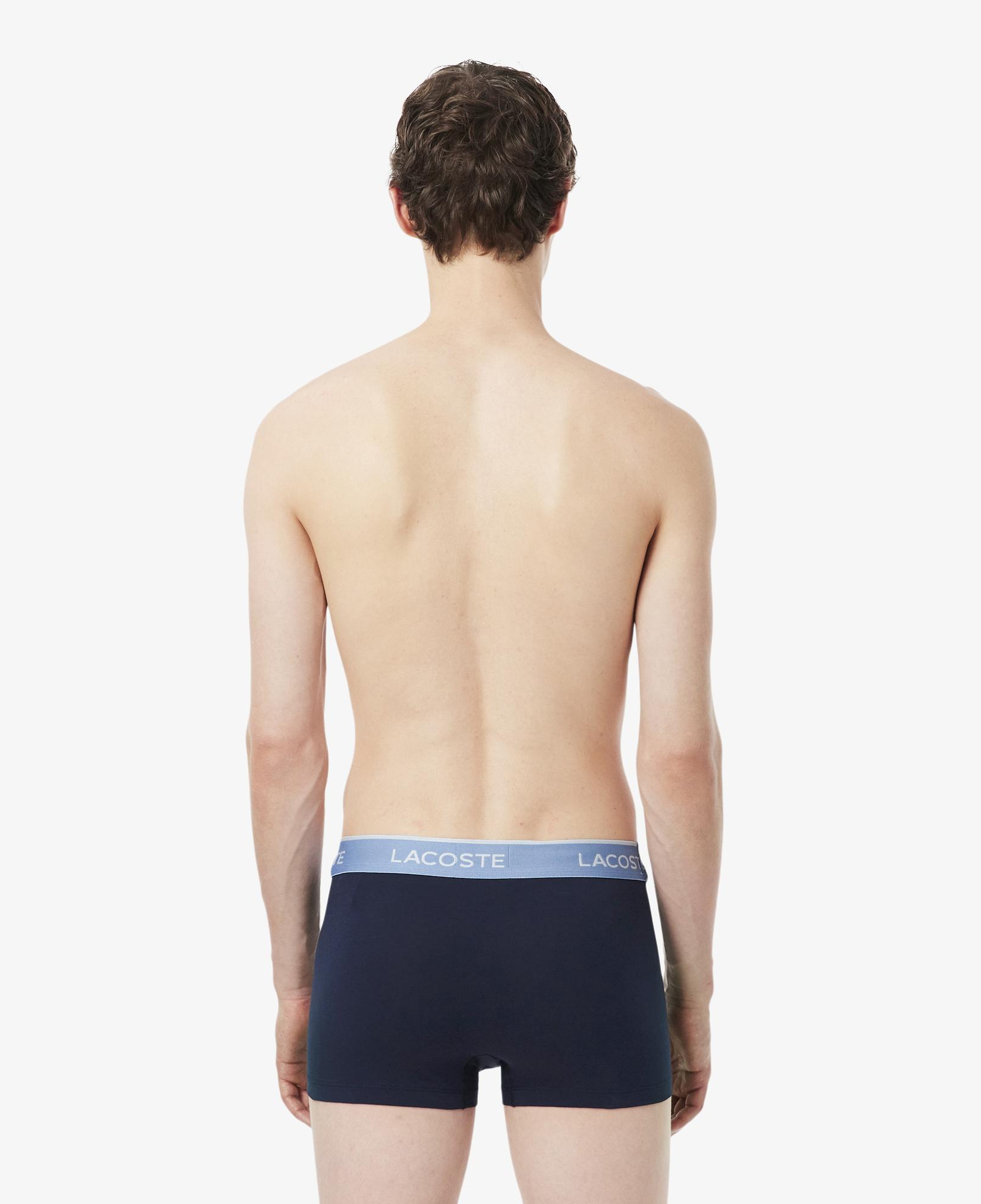 Erkek Regular Fit 3'lü Lacivert Boxer