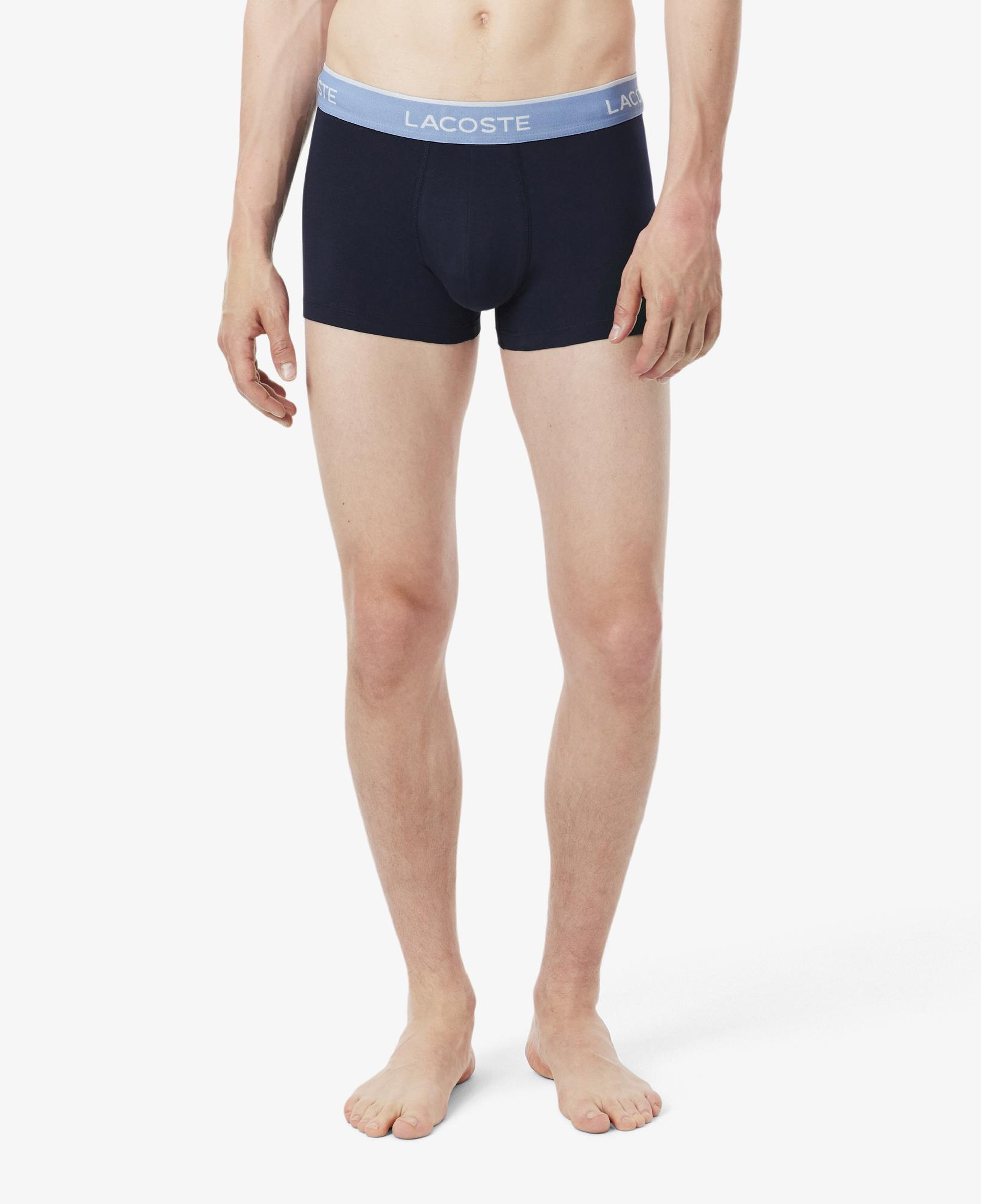 Erkek Regular Fit 3'lü Lacivert Boxer