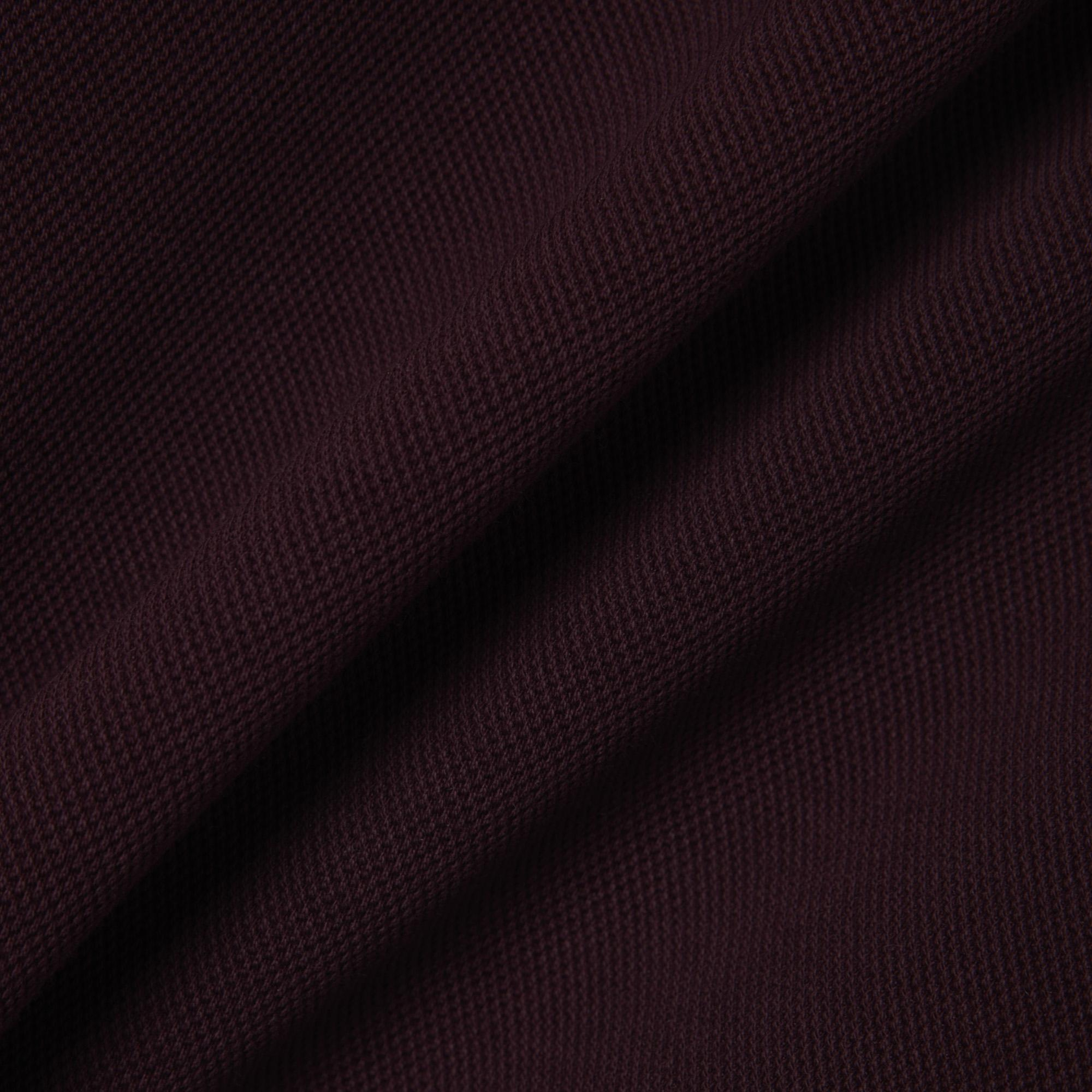 Kadın Relaxed Fit Bisiklet Yaka Bordo Sweatshirt
