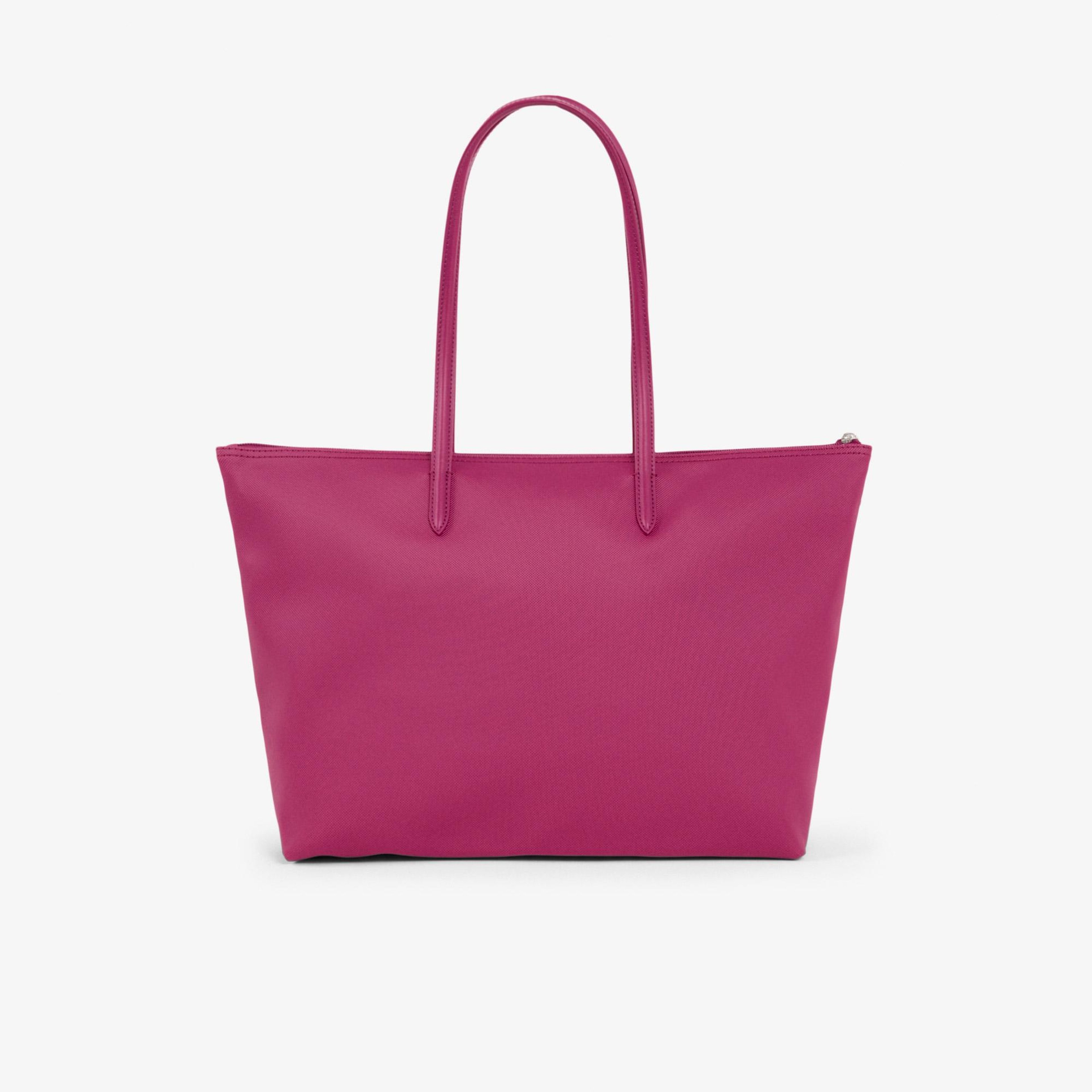 Large L.12.12 Kadın Pembe Omuz Çantası