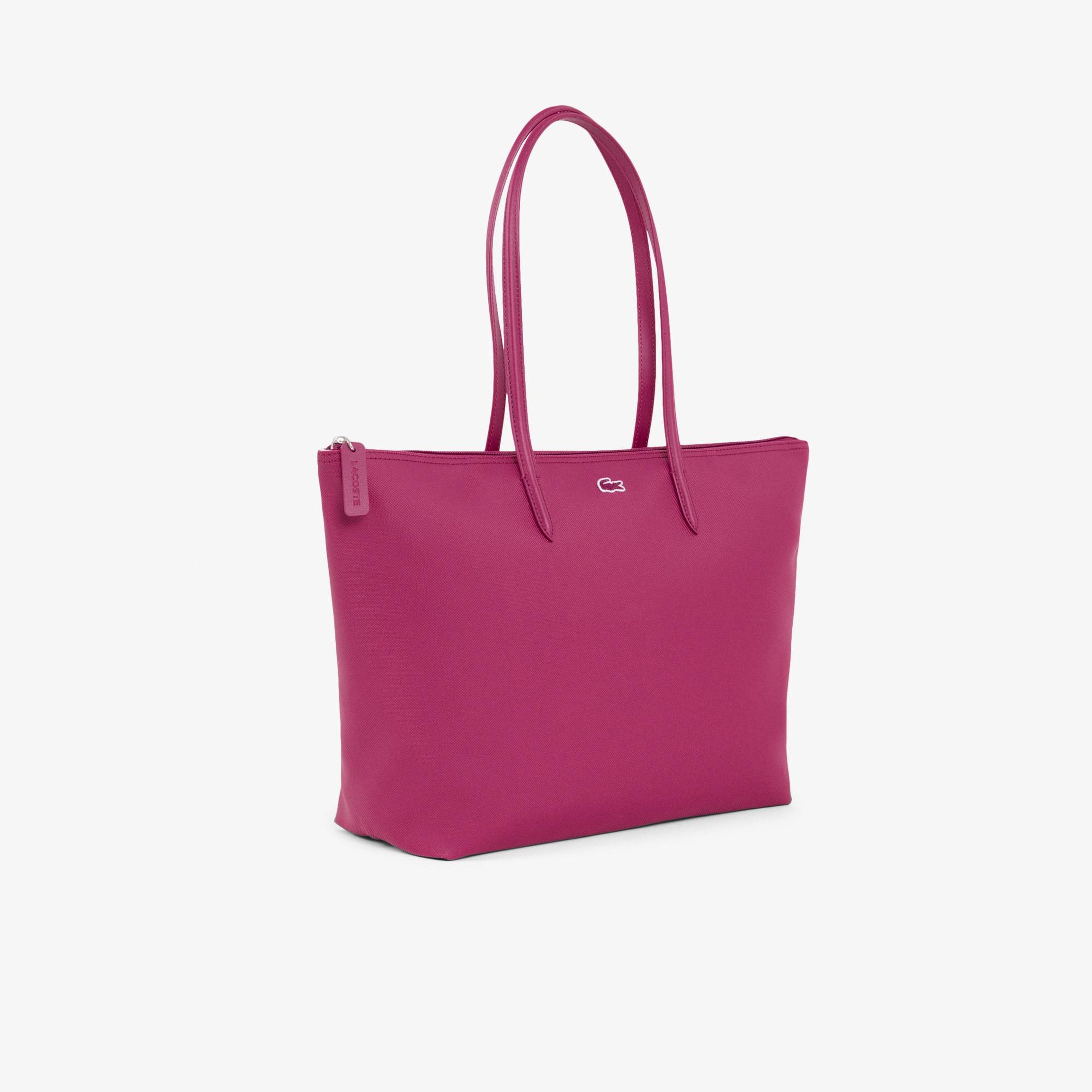 Large L.12.12 Kadın Pembe Omuz Çantası