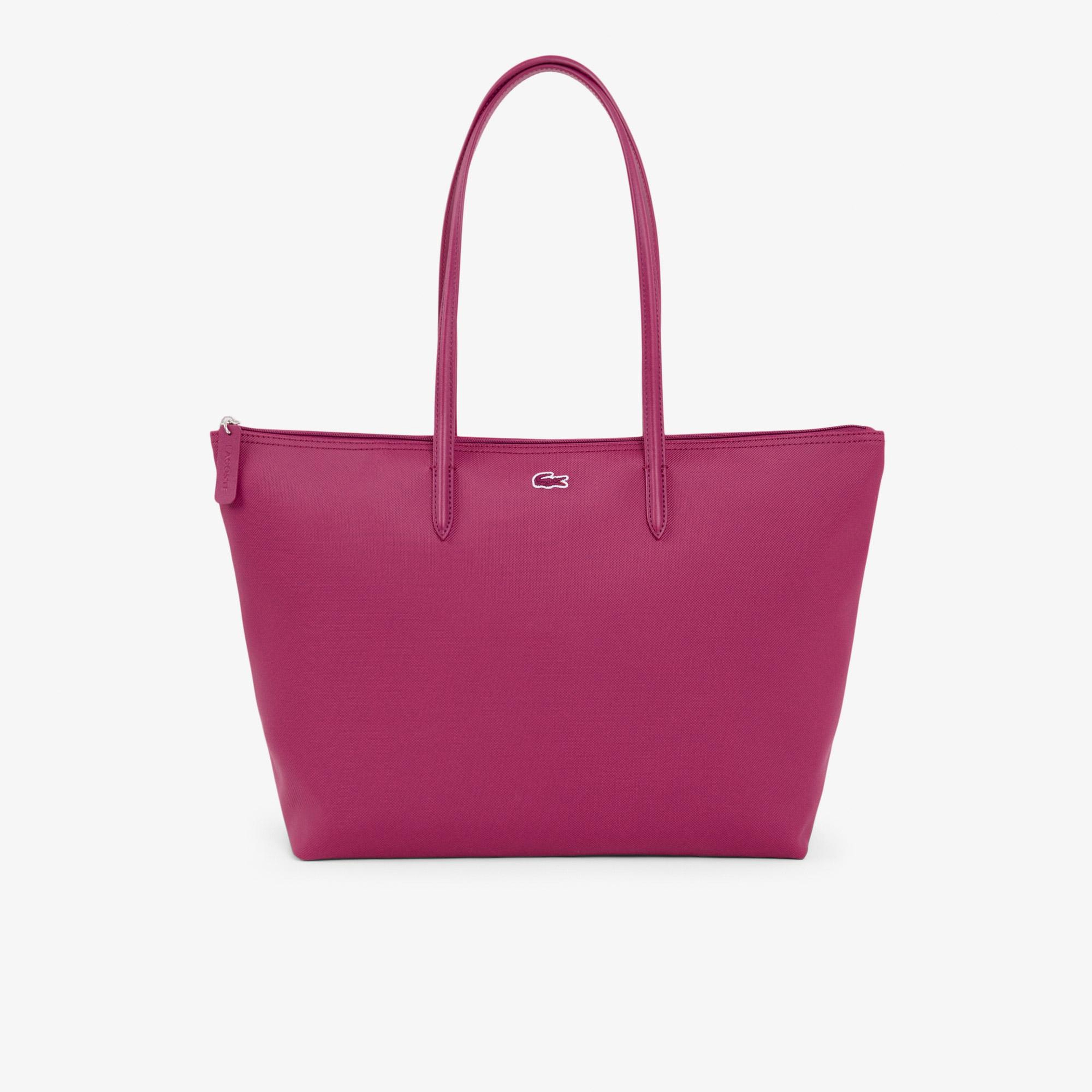 Large L.12.12 Kadın Pembe Omuz Çantası