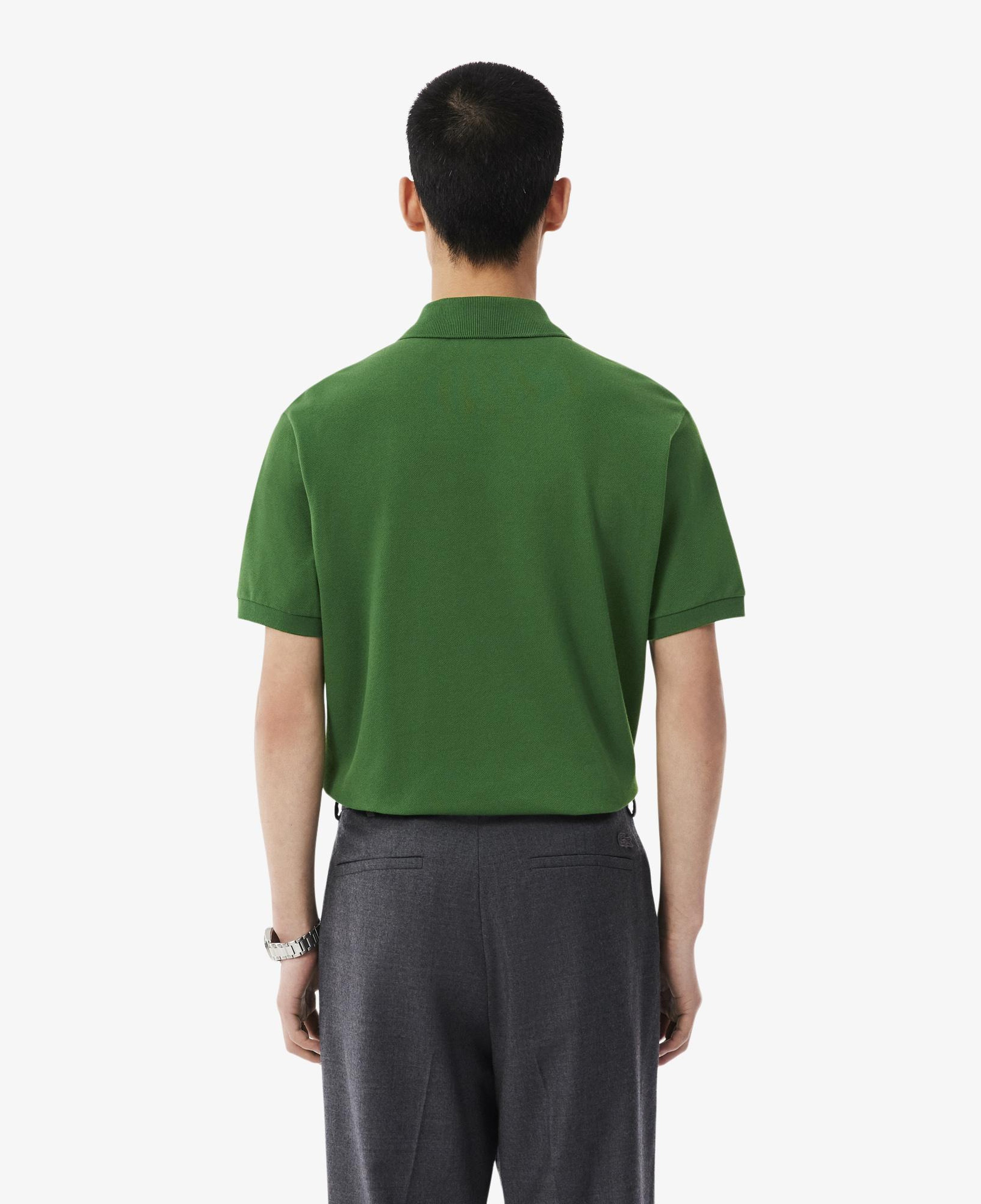 L.12.12 Erkek Classic Fit Yeşil Polo