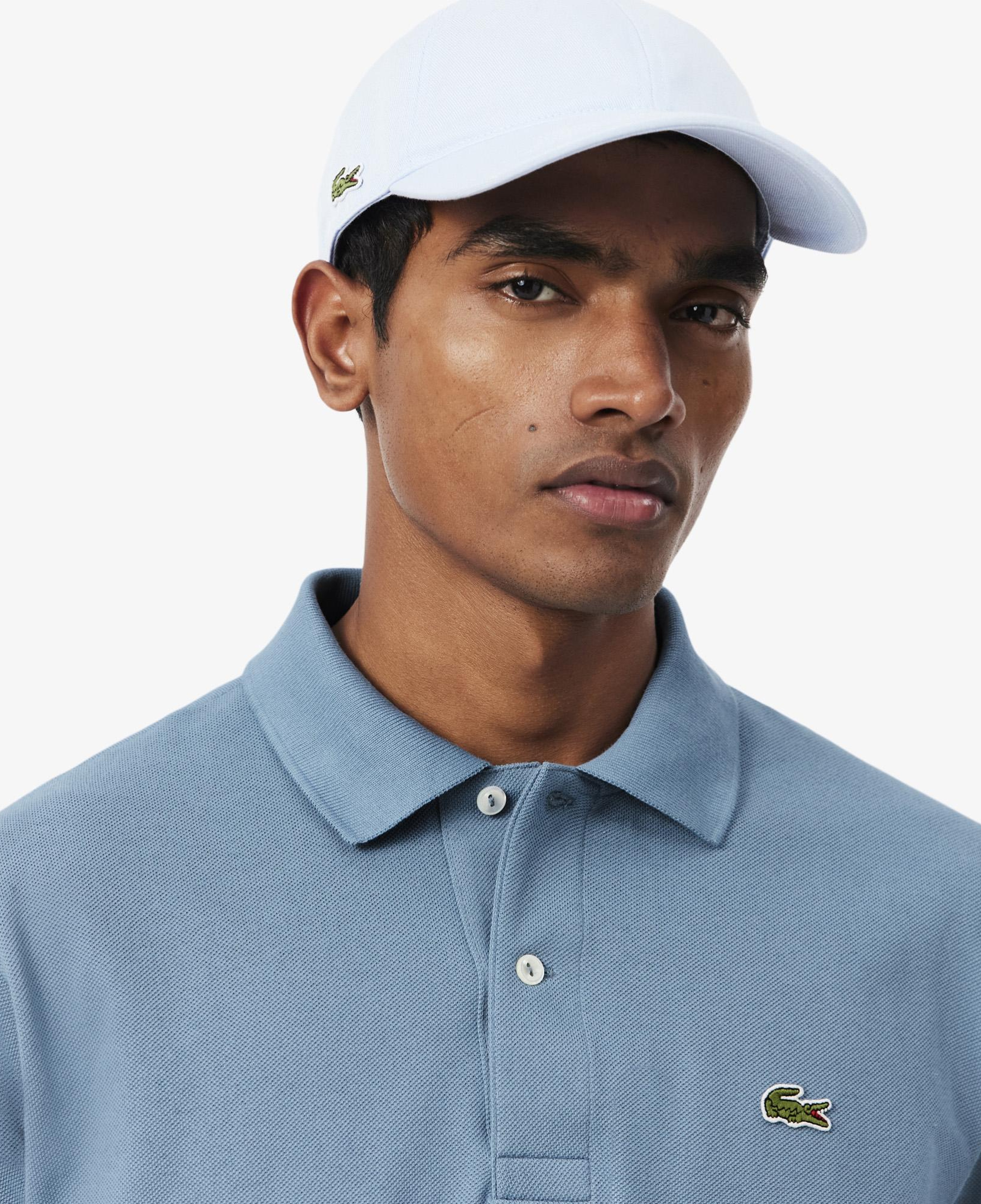 L.12.12 Erkek Classic Fit Mavi Polo
