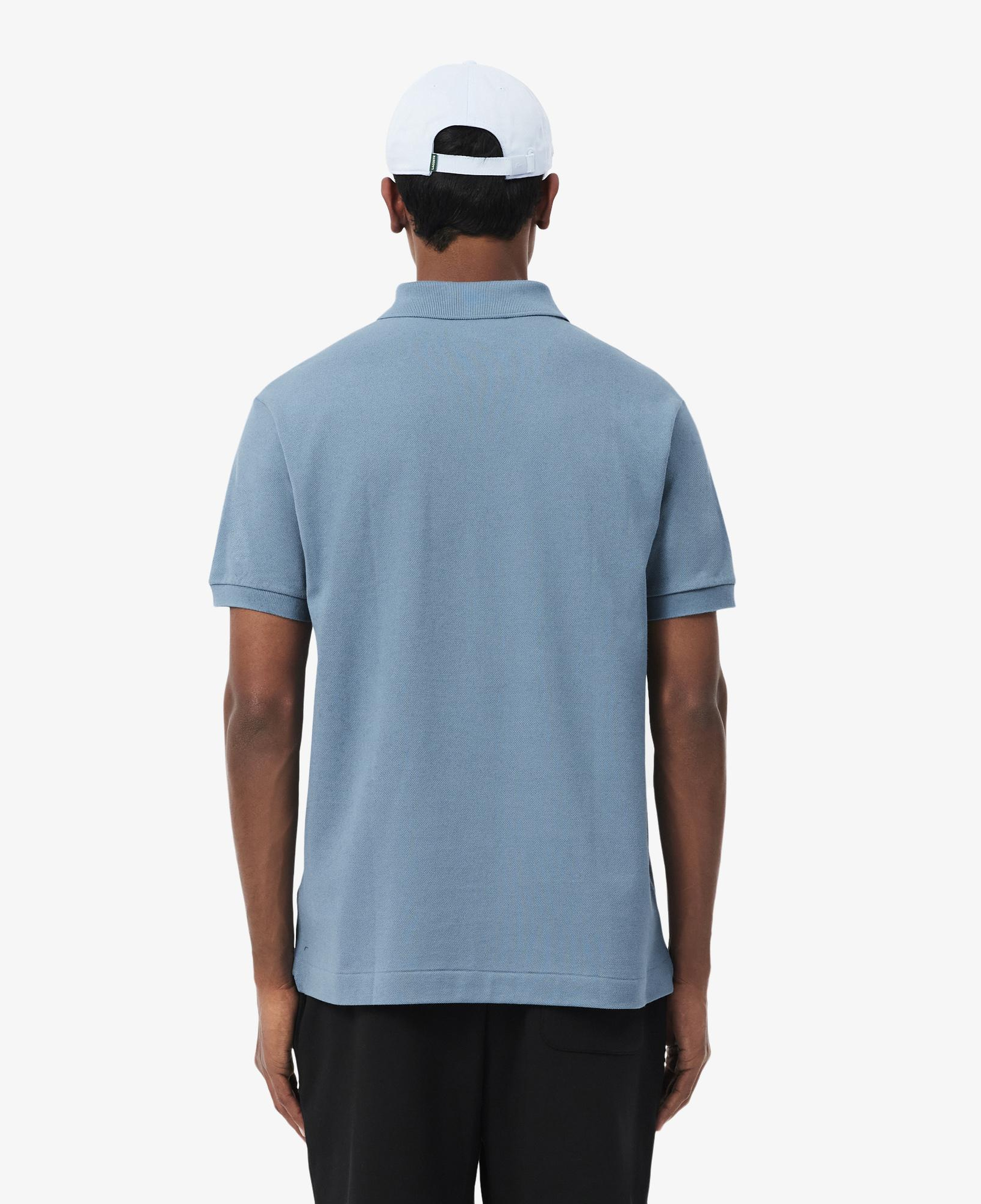 L.12.12 Erkek Classic Fit Mavi Polo