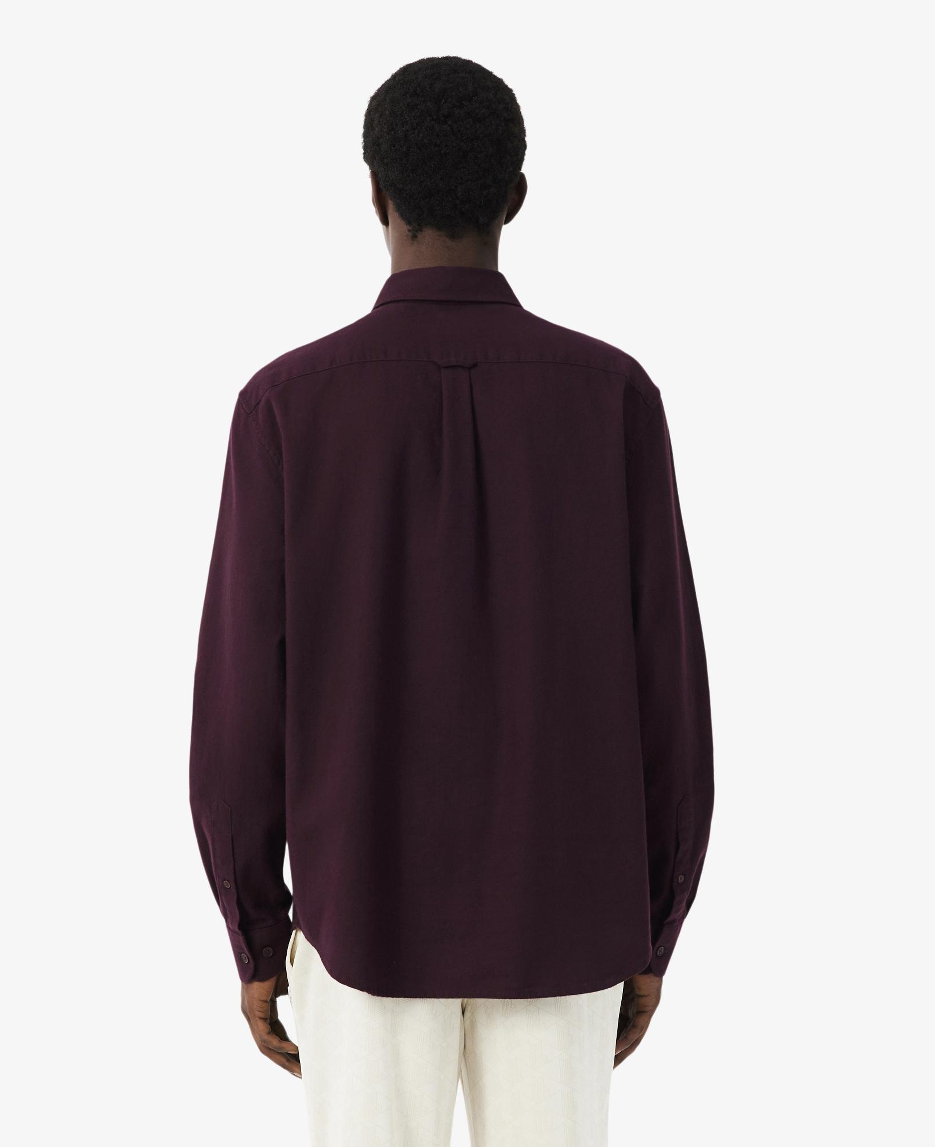 Erkek Regular Fit Bordo Gömlek