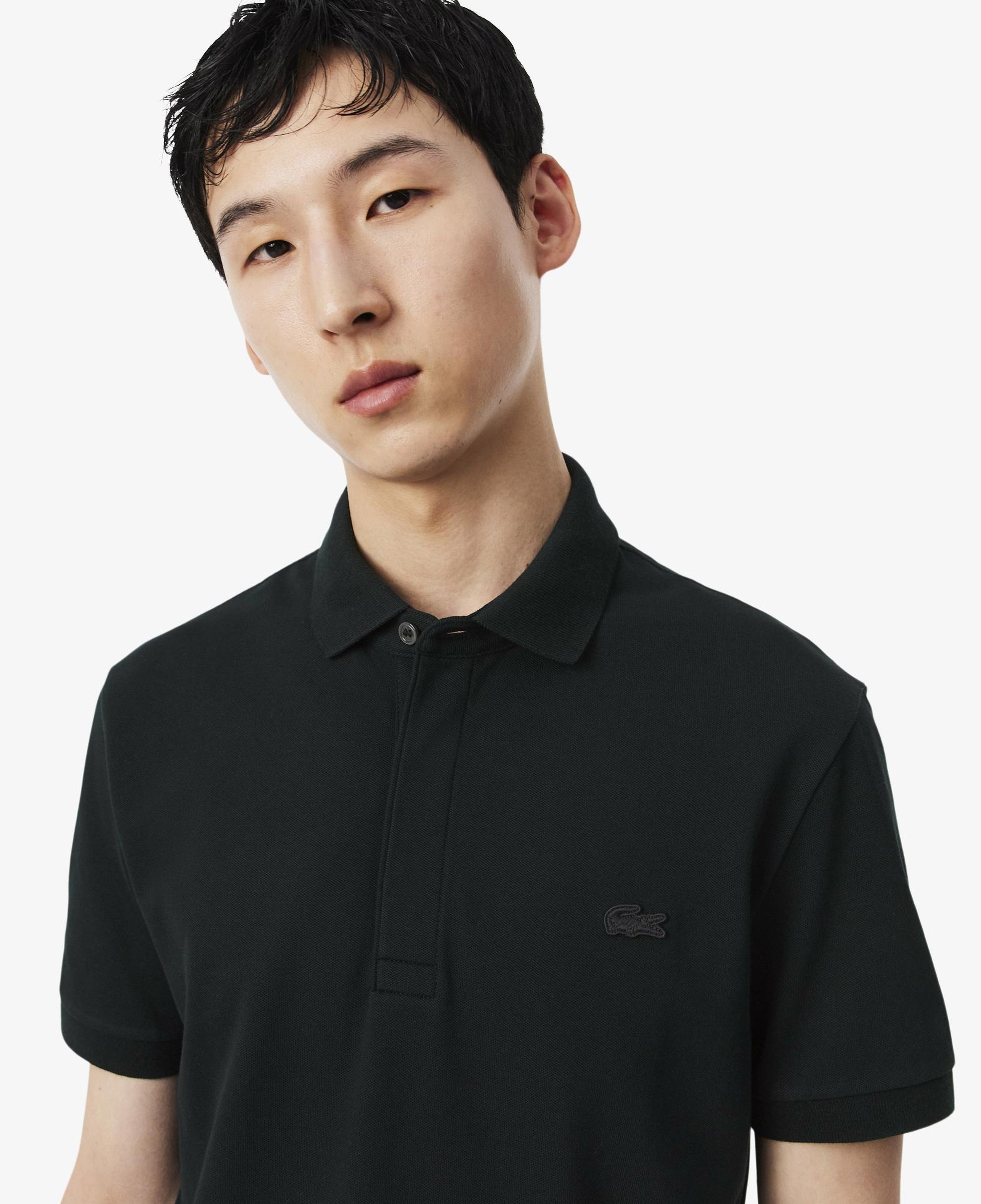 Erkek Regular Fit Koyu Yeşil Paris Polo
