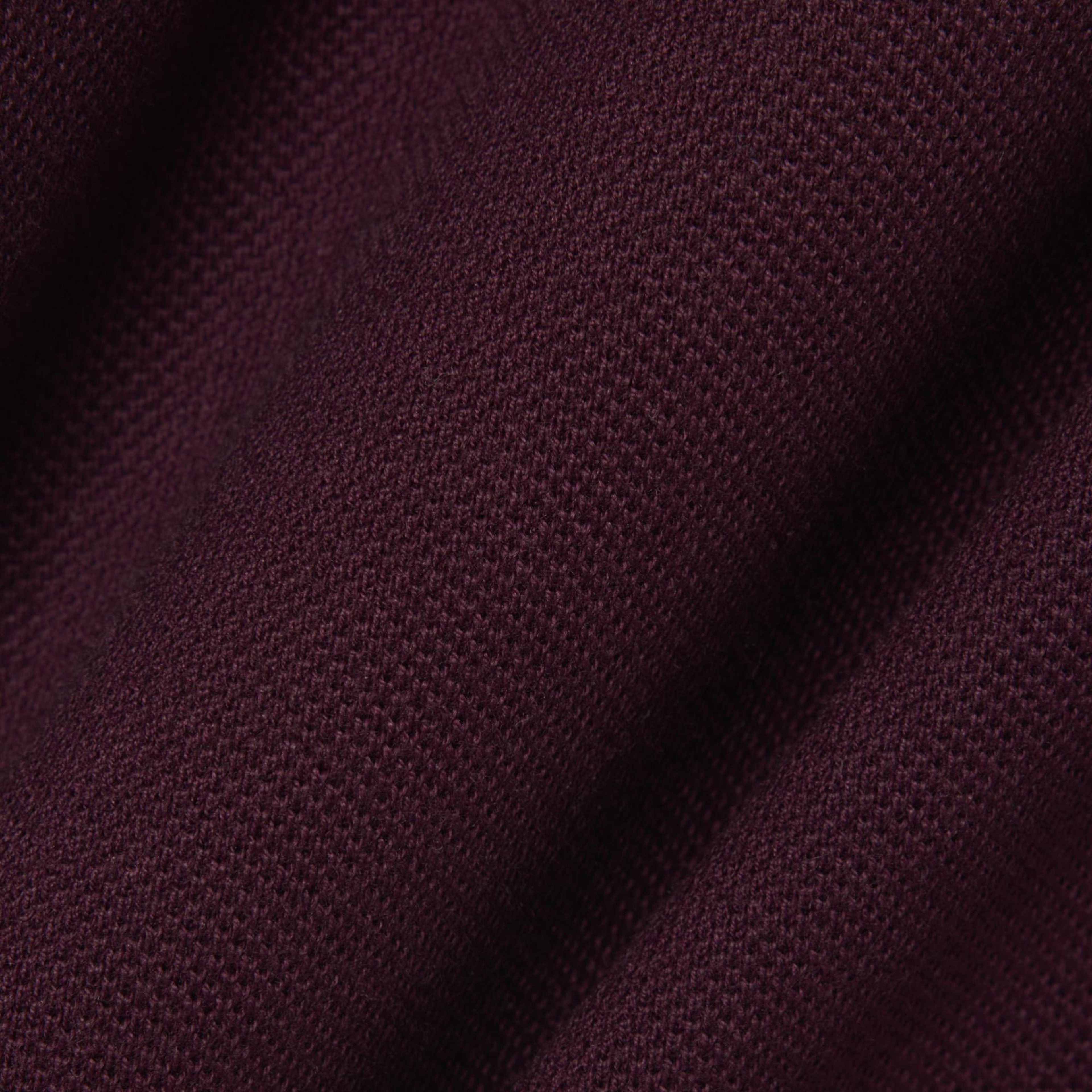L.12.12 Erkek Classic Fit Bordo Polo