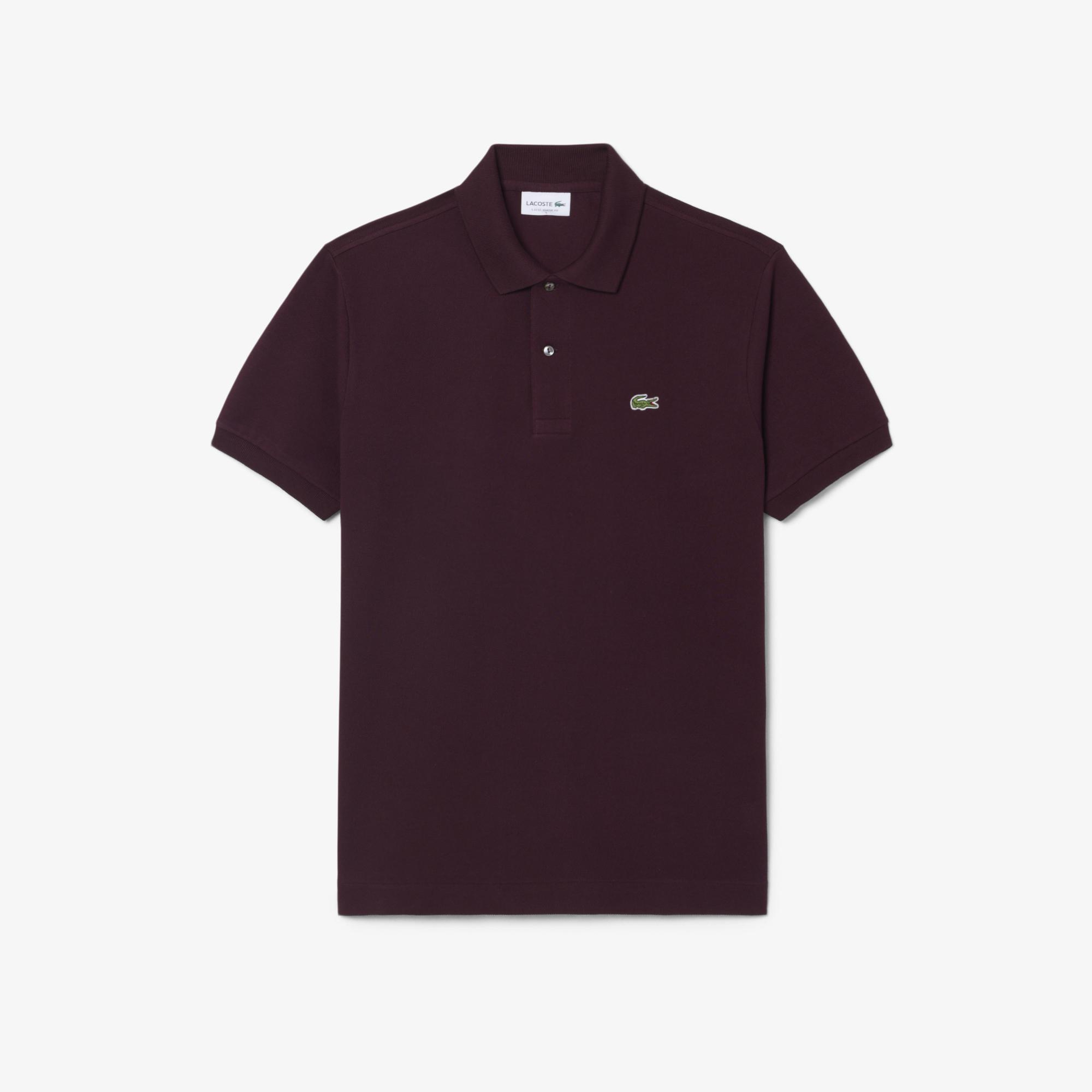 L.12.12 Erkek Classic Fit Bordo Polo