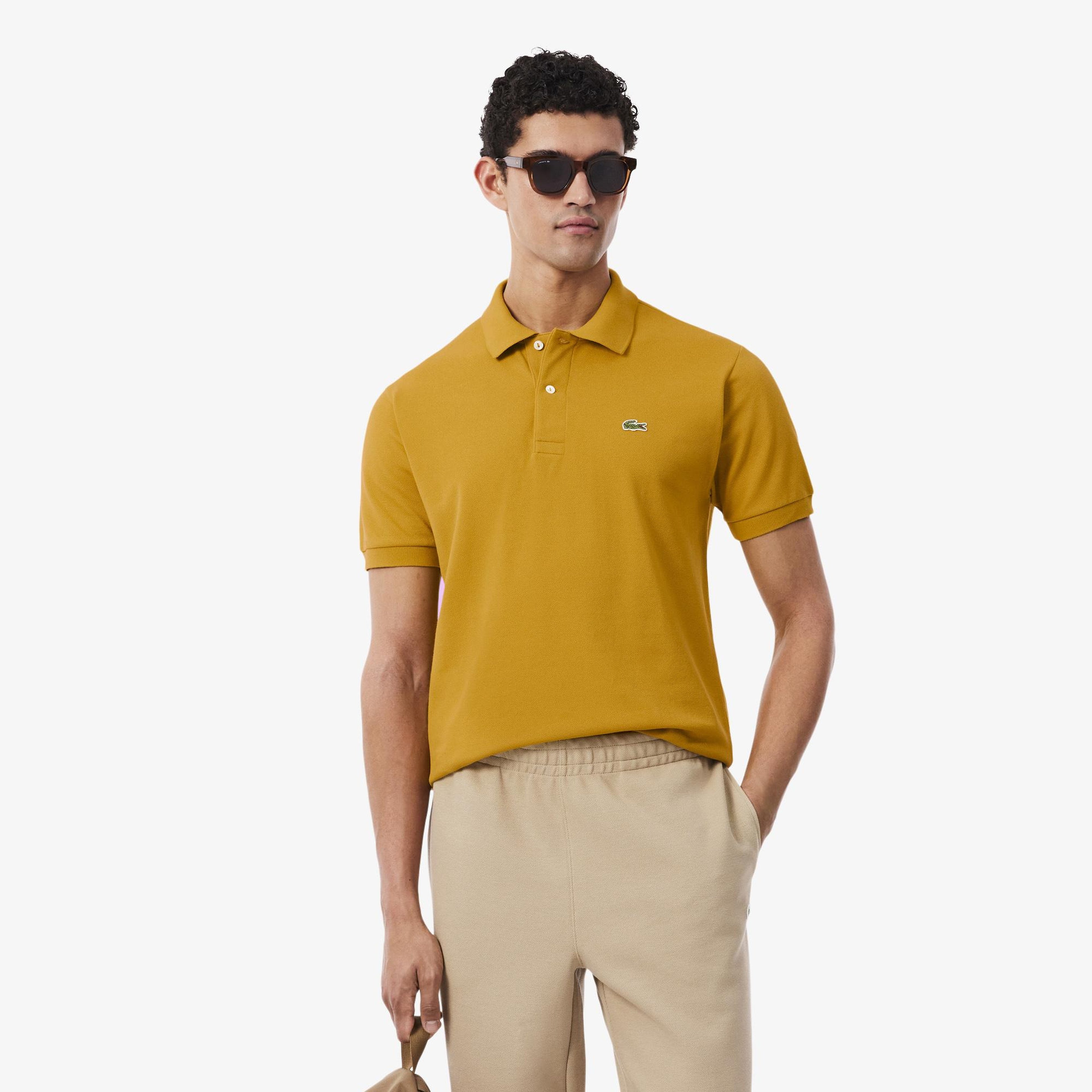 L.12.12 Erkek Classic Fit Turuncu Polo