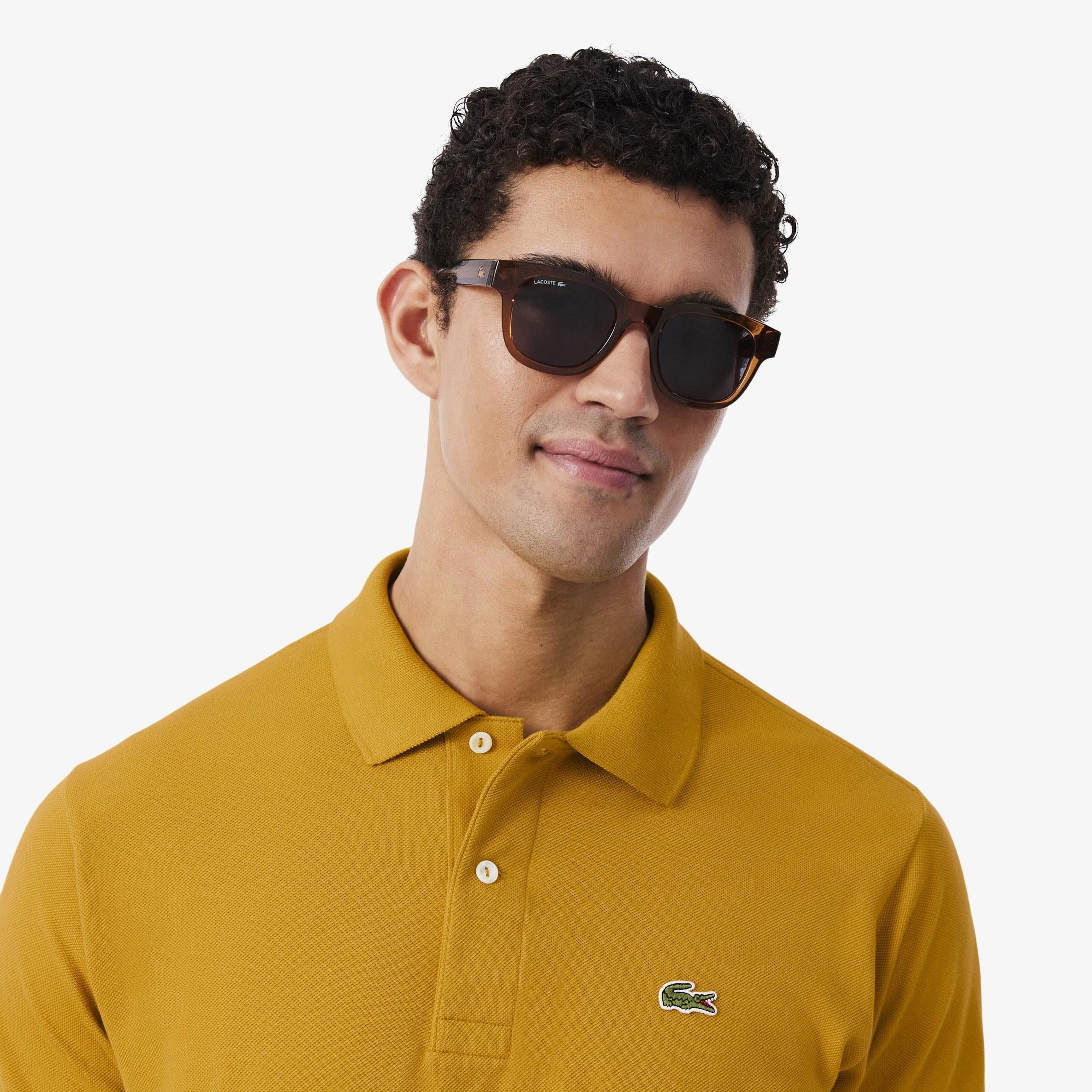 L.12.12 Erkek Classic Fit Turuncu Polo