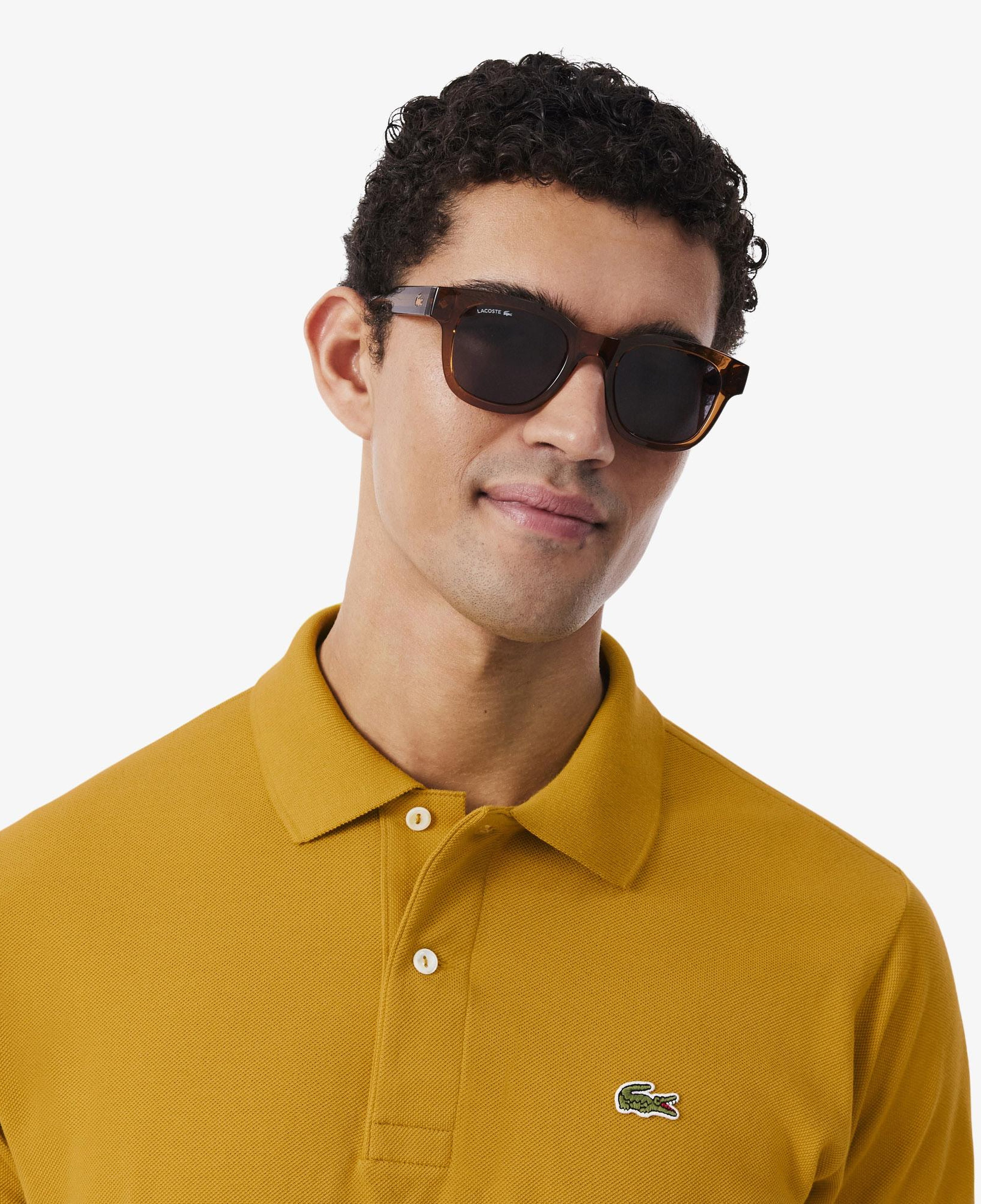 L.12.12 Erkek Classic Fit Turuncu Polo