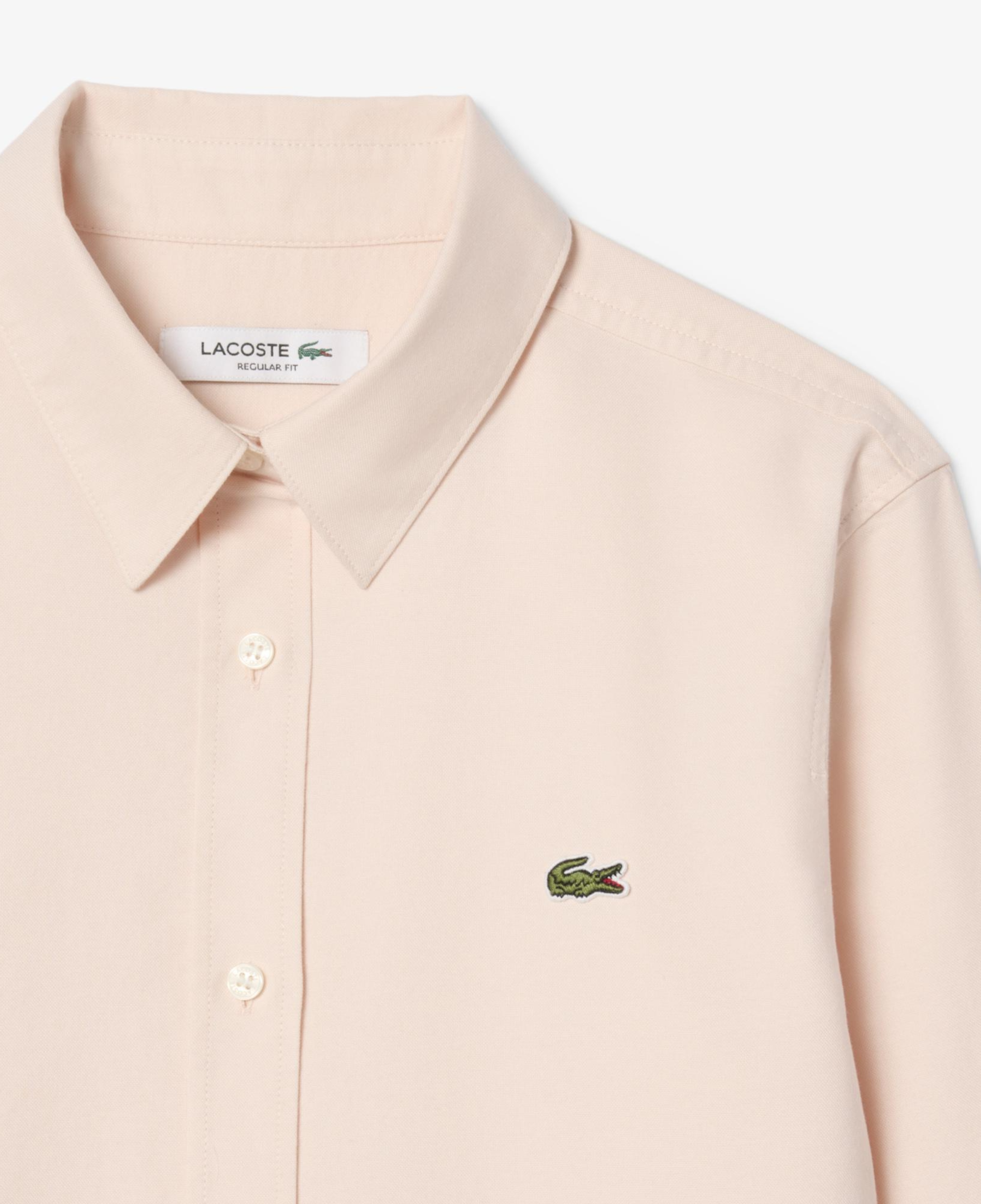 Kadın Regular Fit Açık Pembe Oxford Gömlek