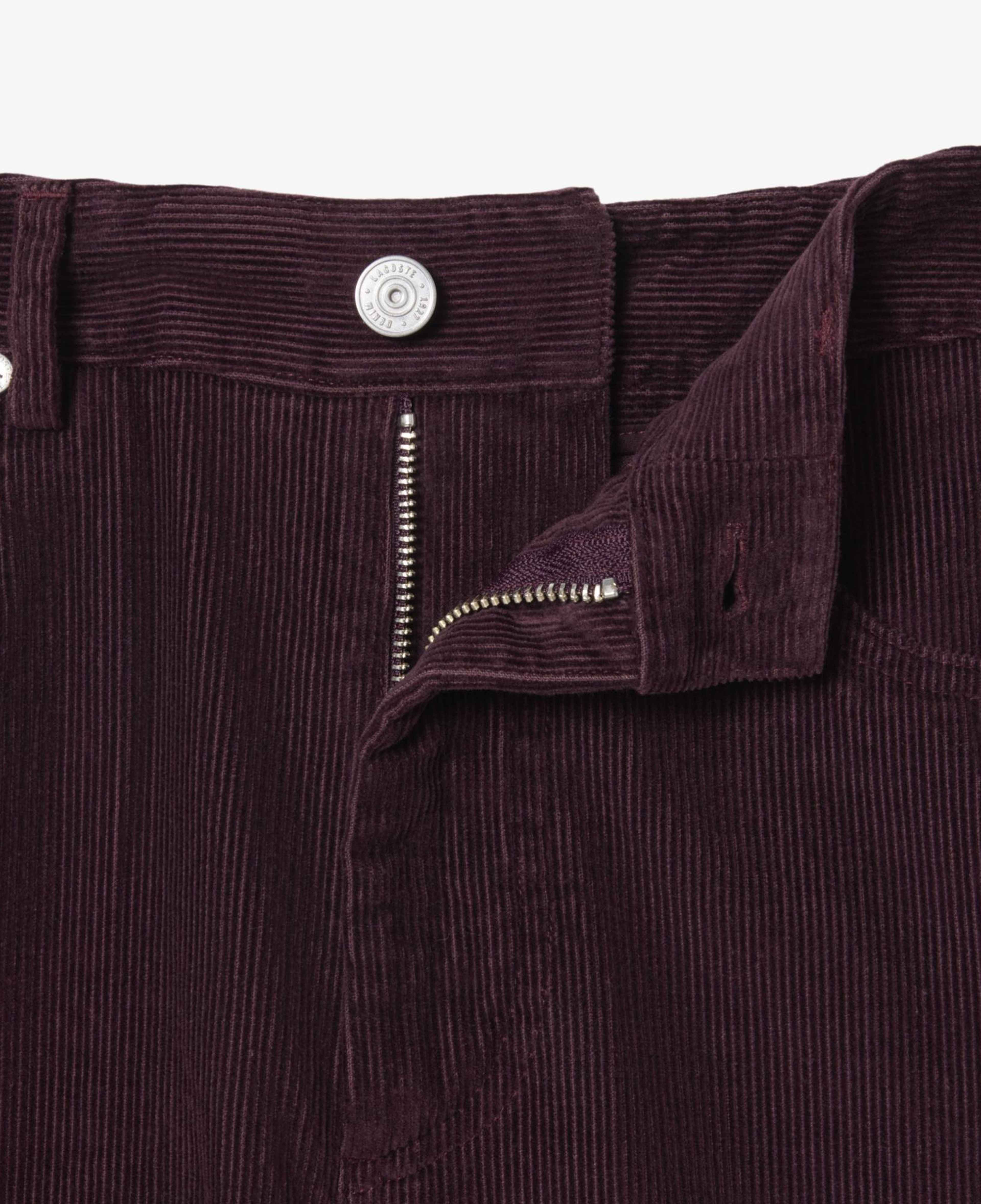 Kadın Wide Leg Bordo Pantolon