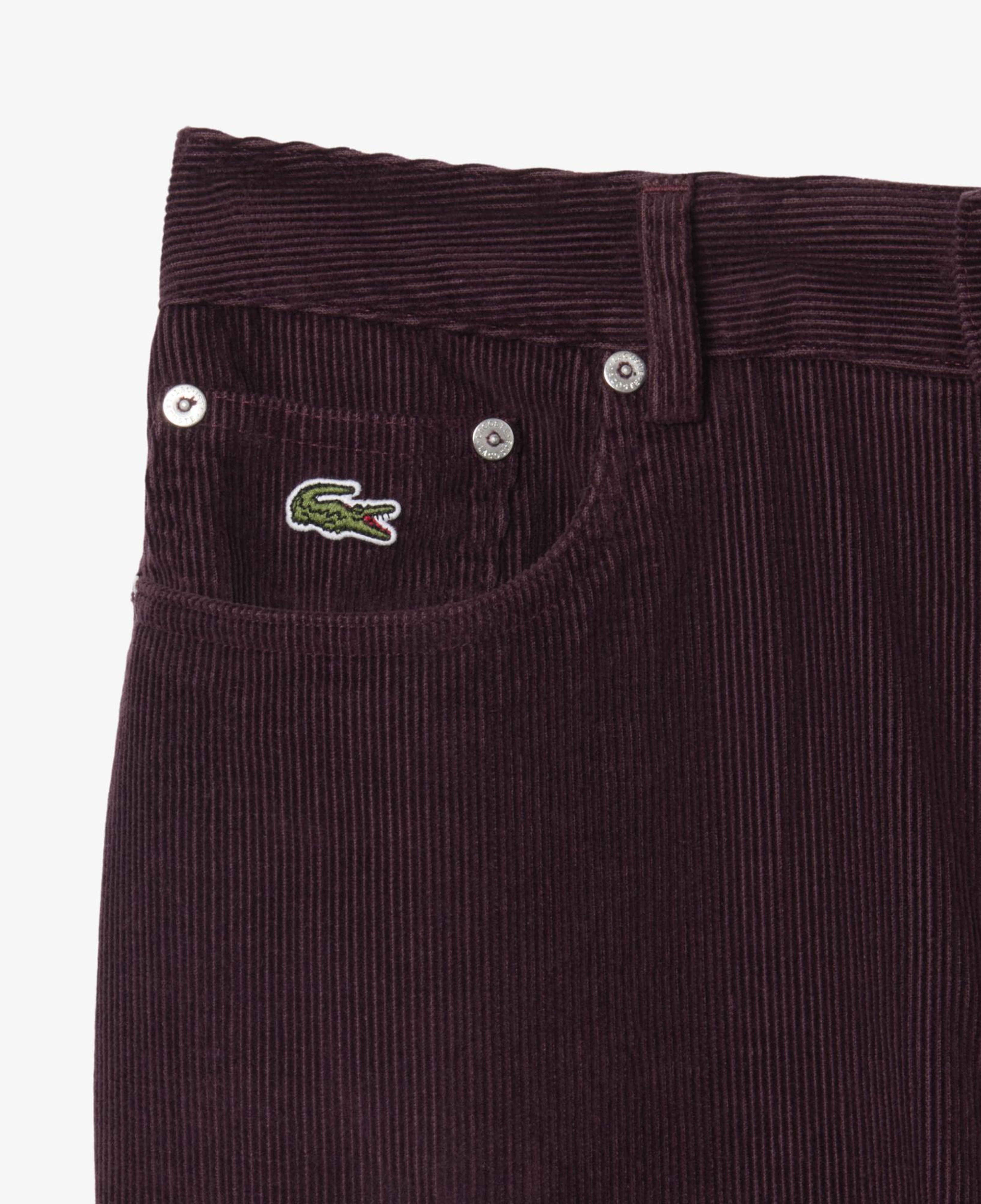 Kadın Wide Leg Bordo Pantolon