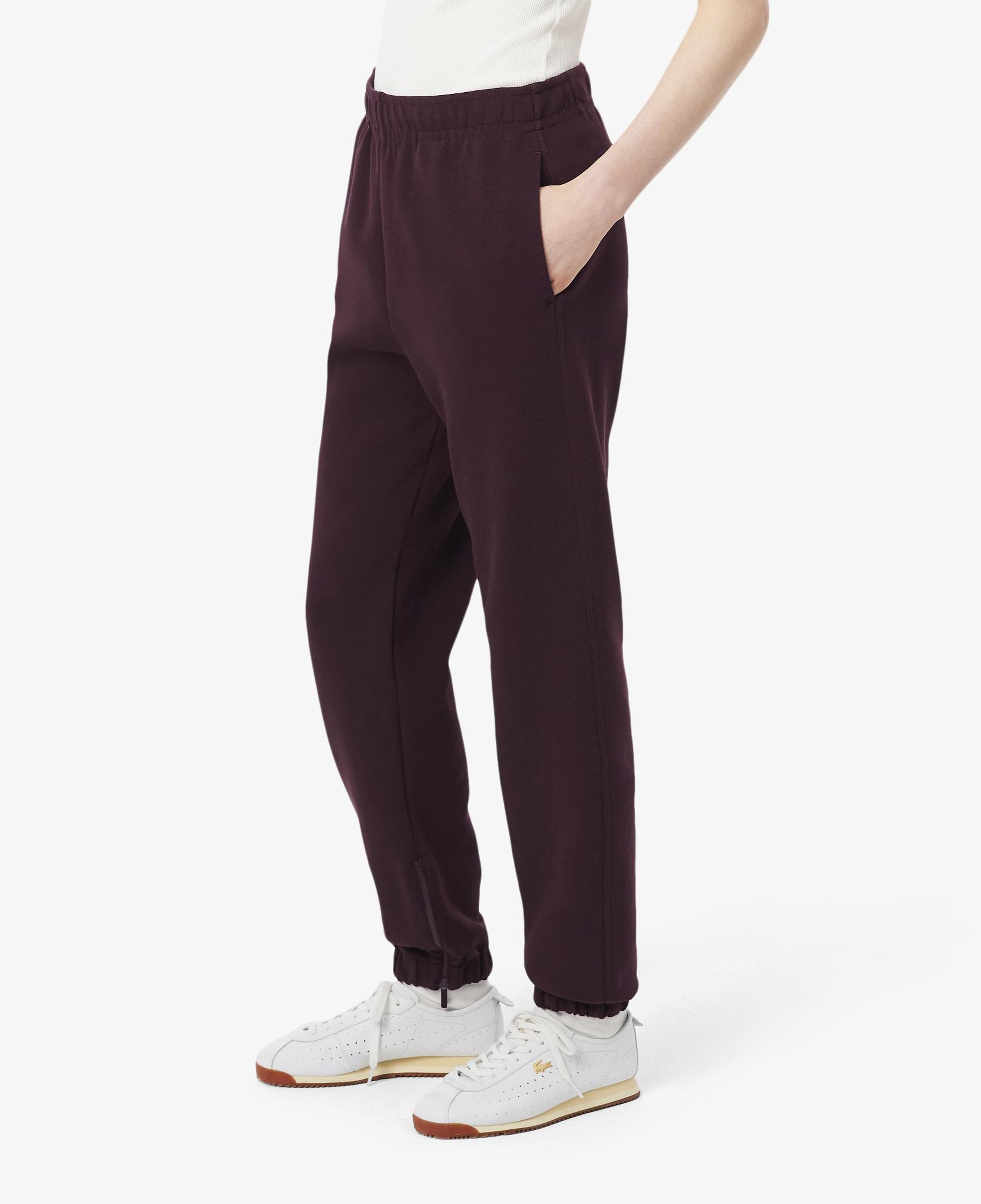 Kadın Straight Fit Bordo Eşofman Altı