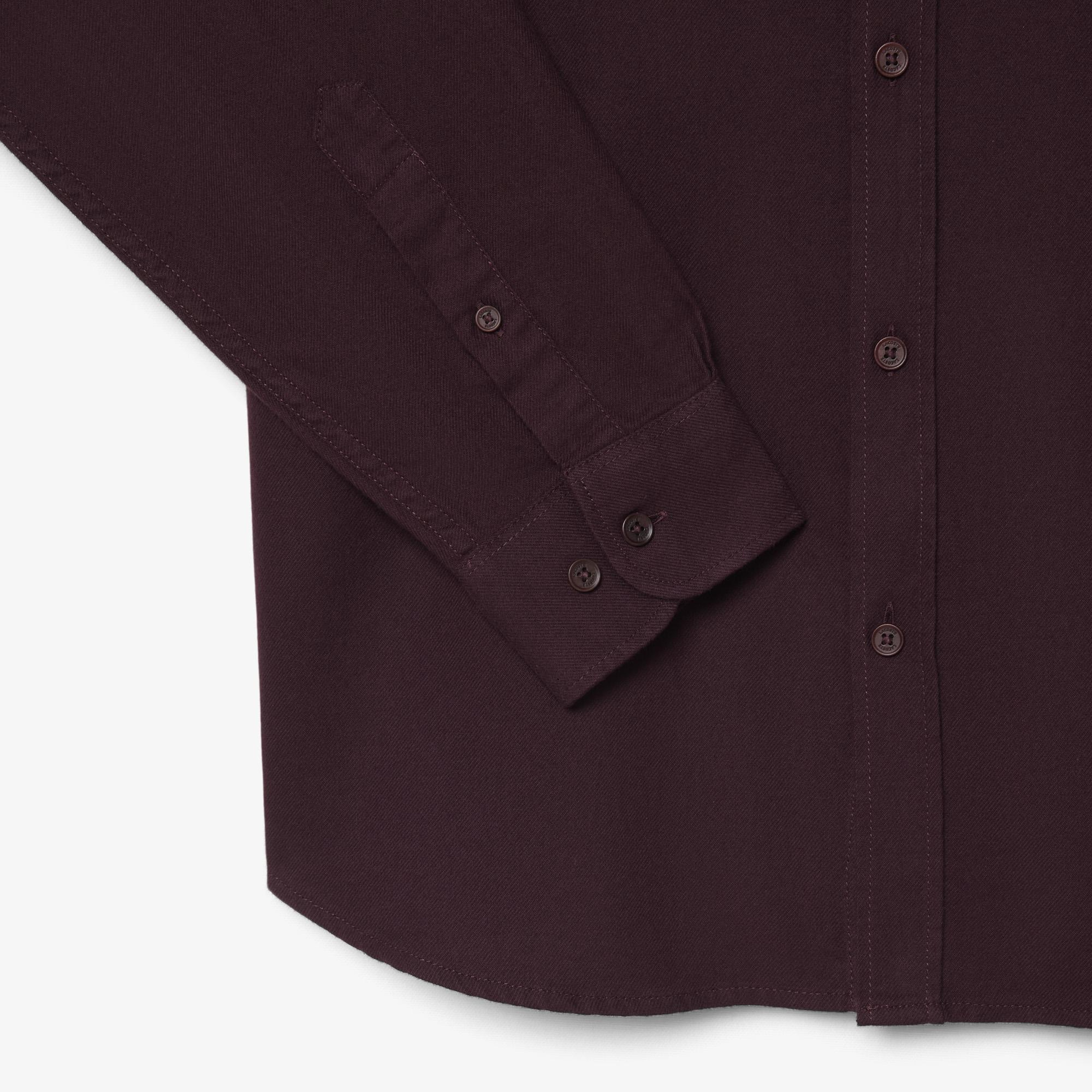 Erkek Regular Fit Bordo Gömlek