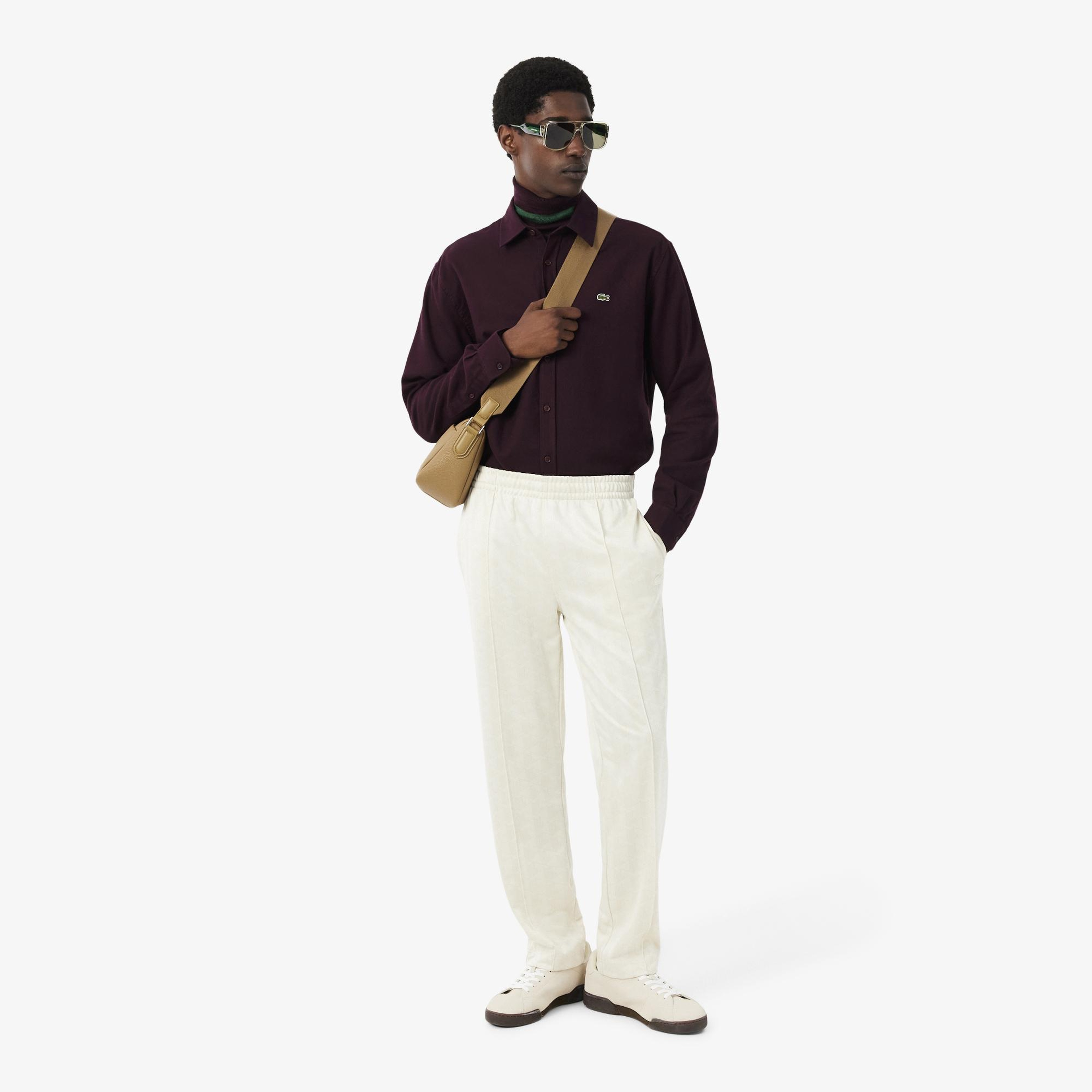 Erkek Regular Fit Bordo Gömlek