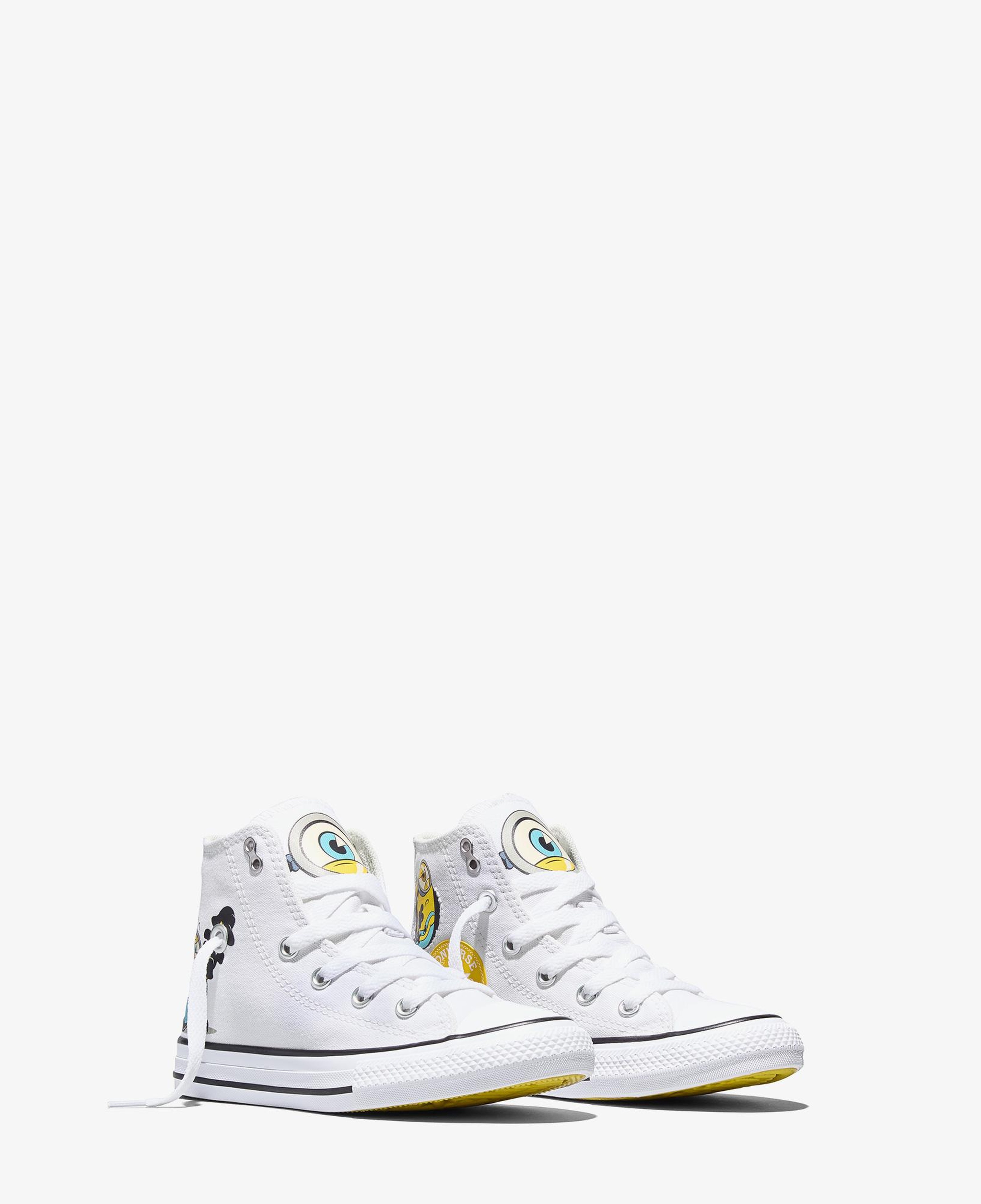 Converse x Minions Chuck Taylor All Star Genç Beyaz Sneaker