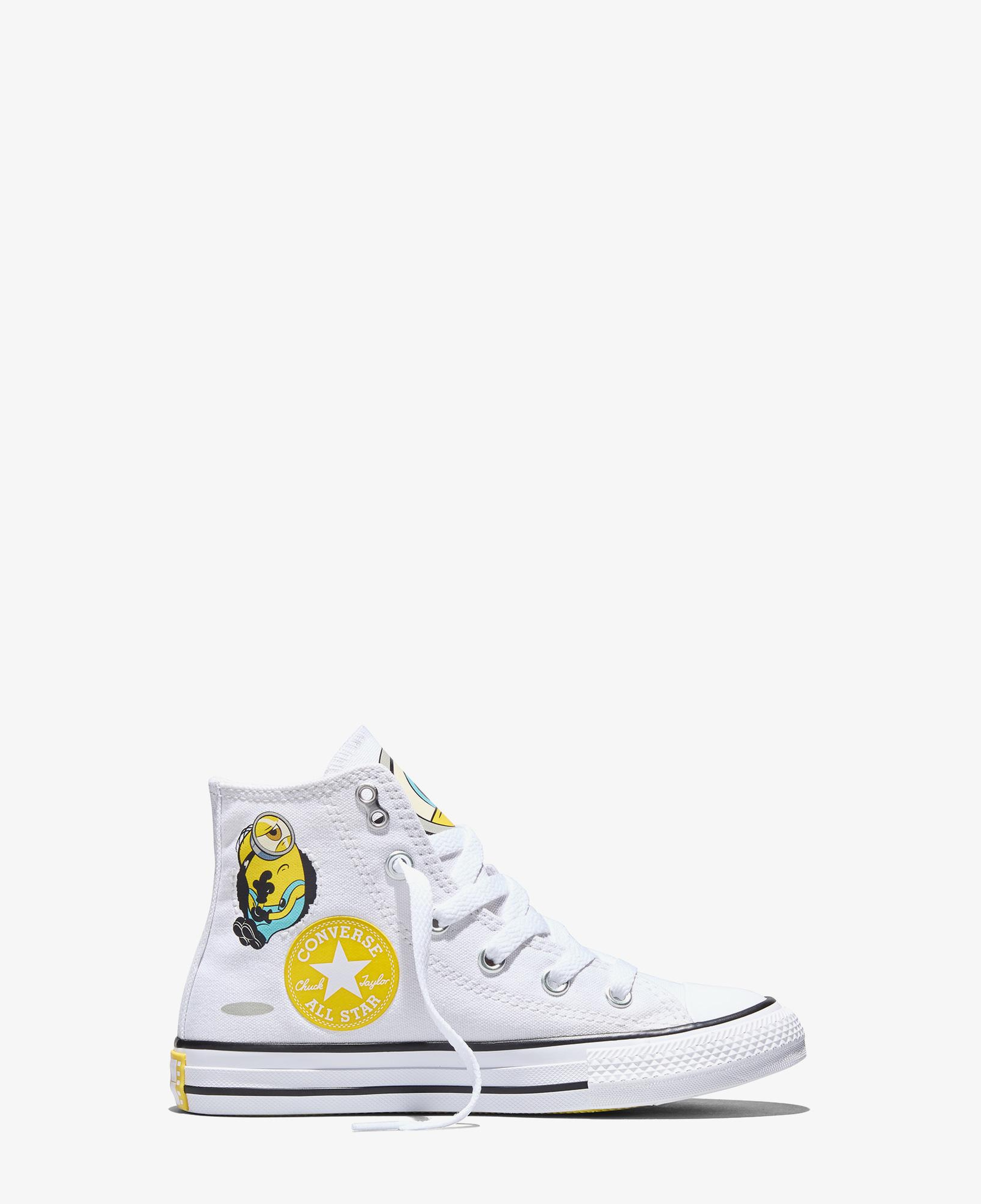 Converse x Minions Chuck Taylor All Star Genç Beyaz Sneaker
