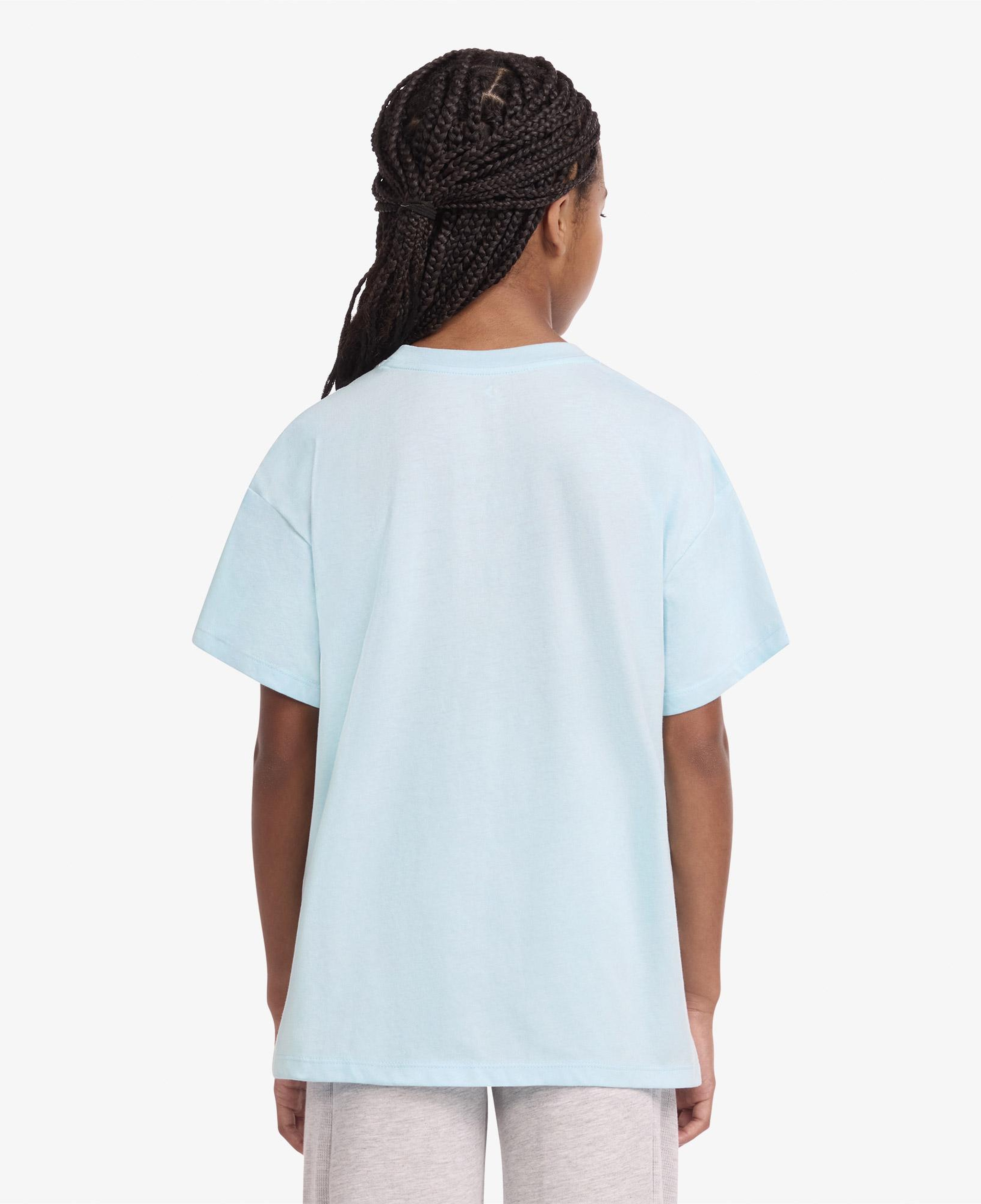 Converse Çocuk Mavi Grafik Baskılı T-Shirt