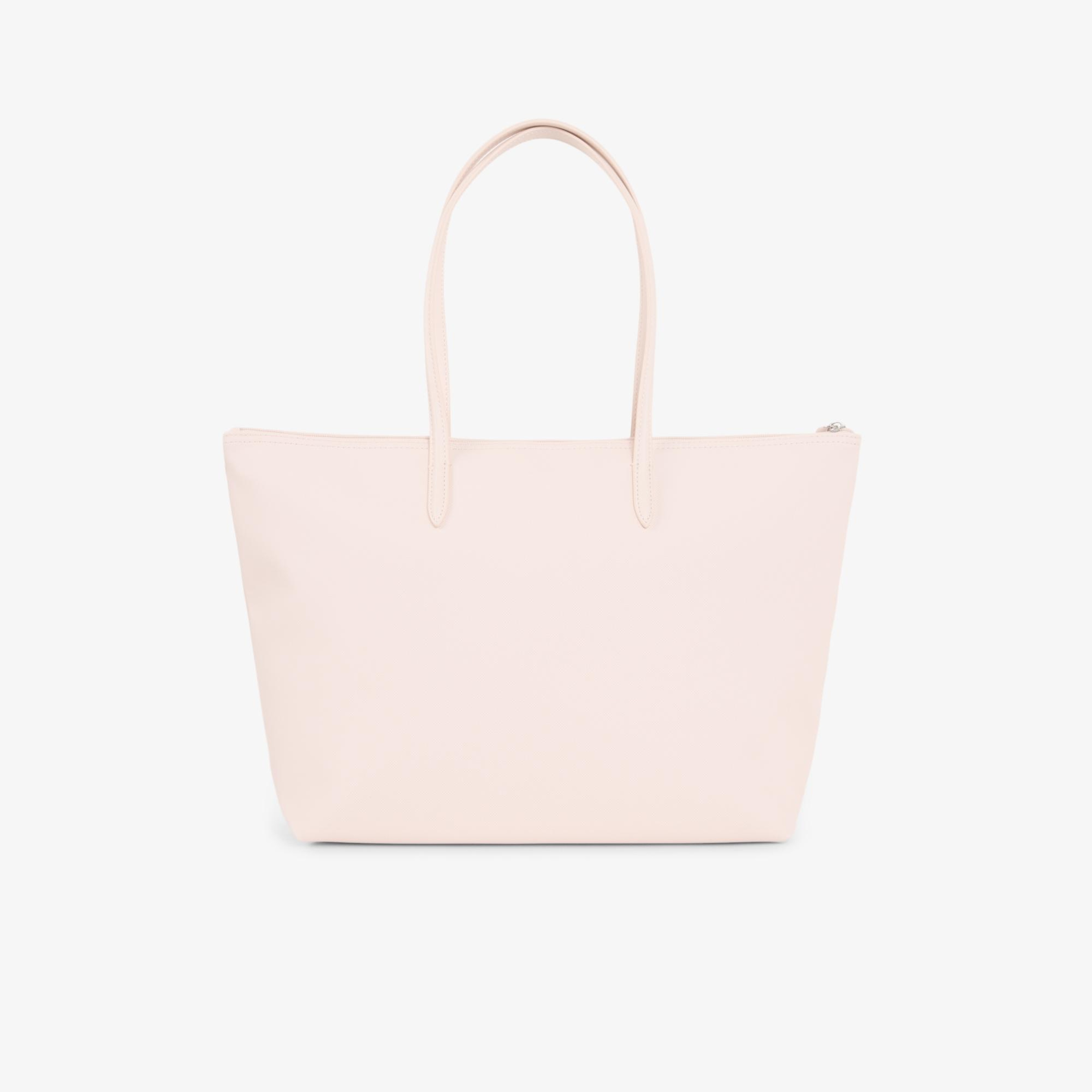 Large L.12.12 Kadın Açık Pembe Omuz Çantası