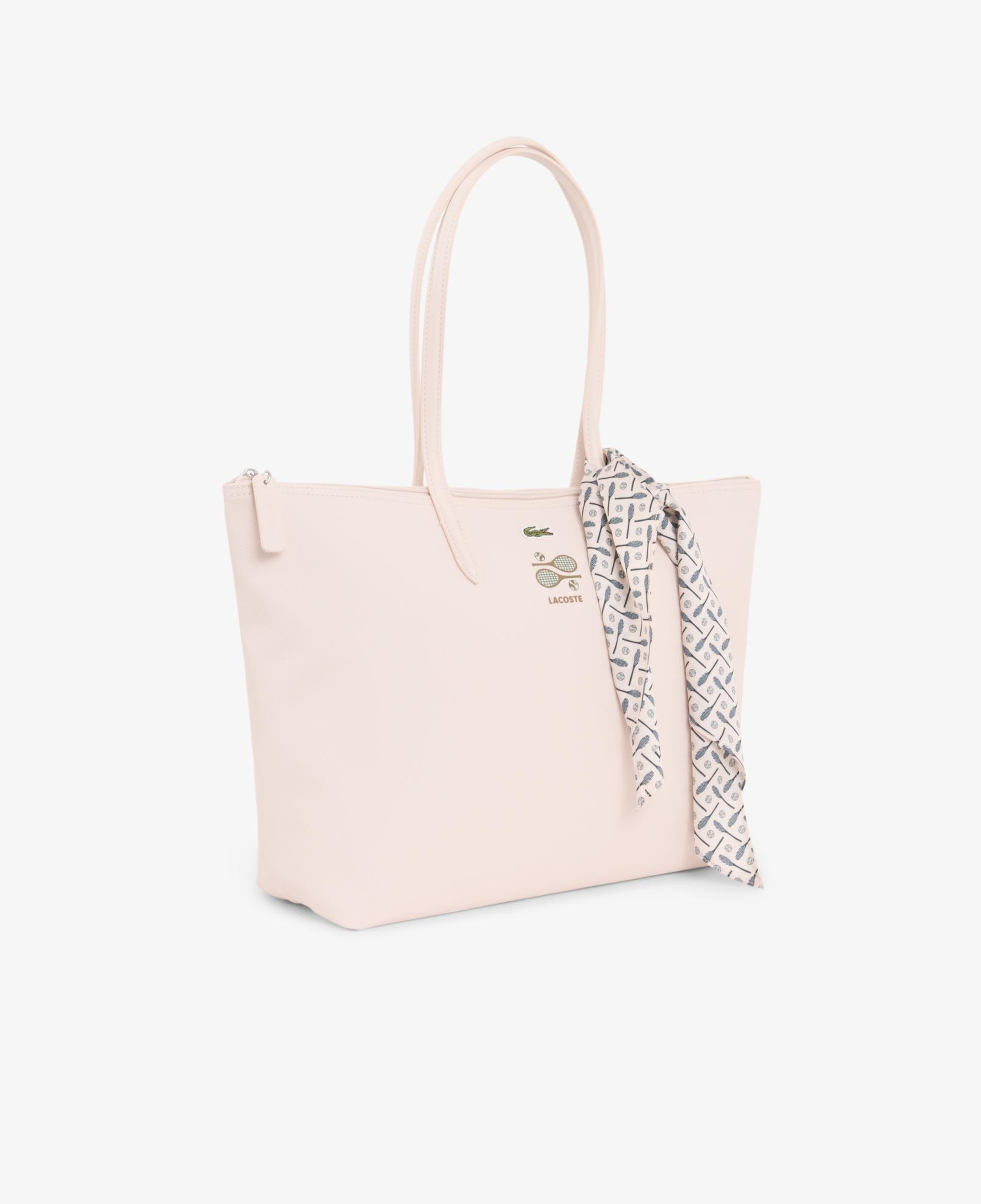 Large L.12.12 Kadın Açık Pembe Omuz Çantası