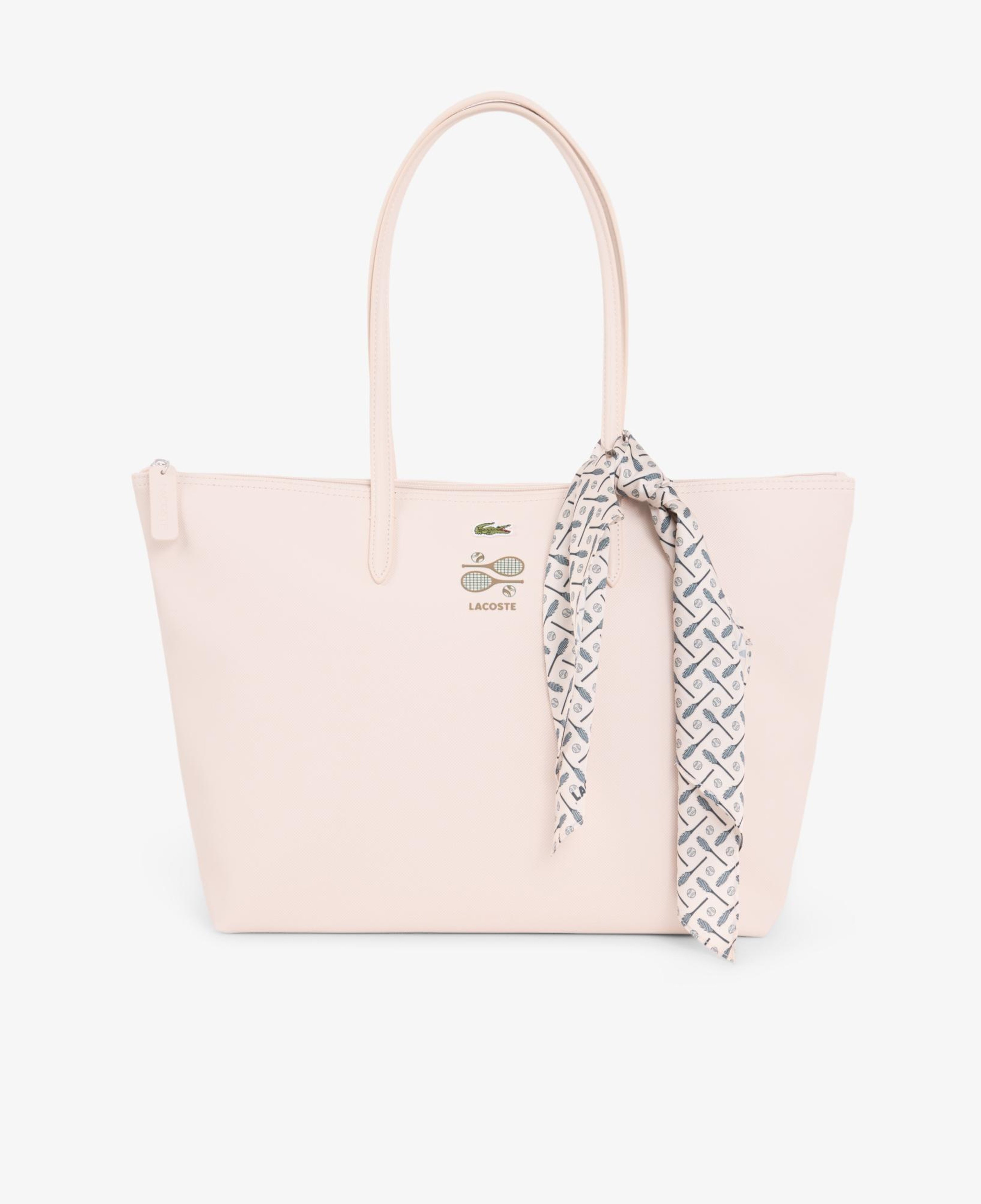 Large L.12.12 Kadın Açık Pembe Omuz Çantası