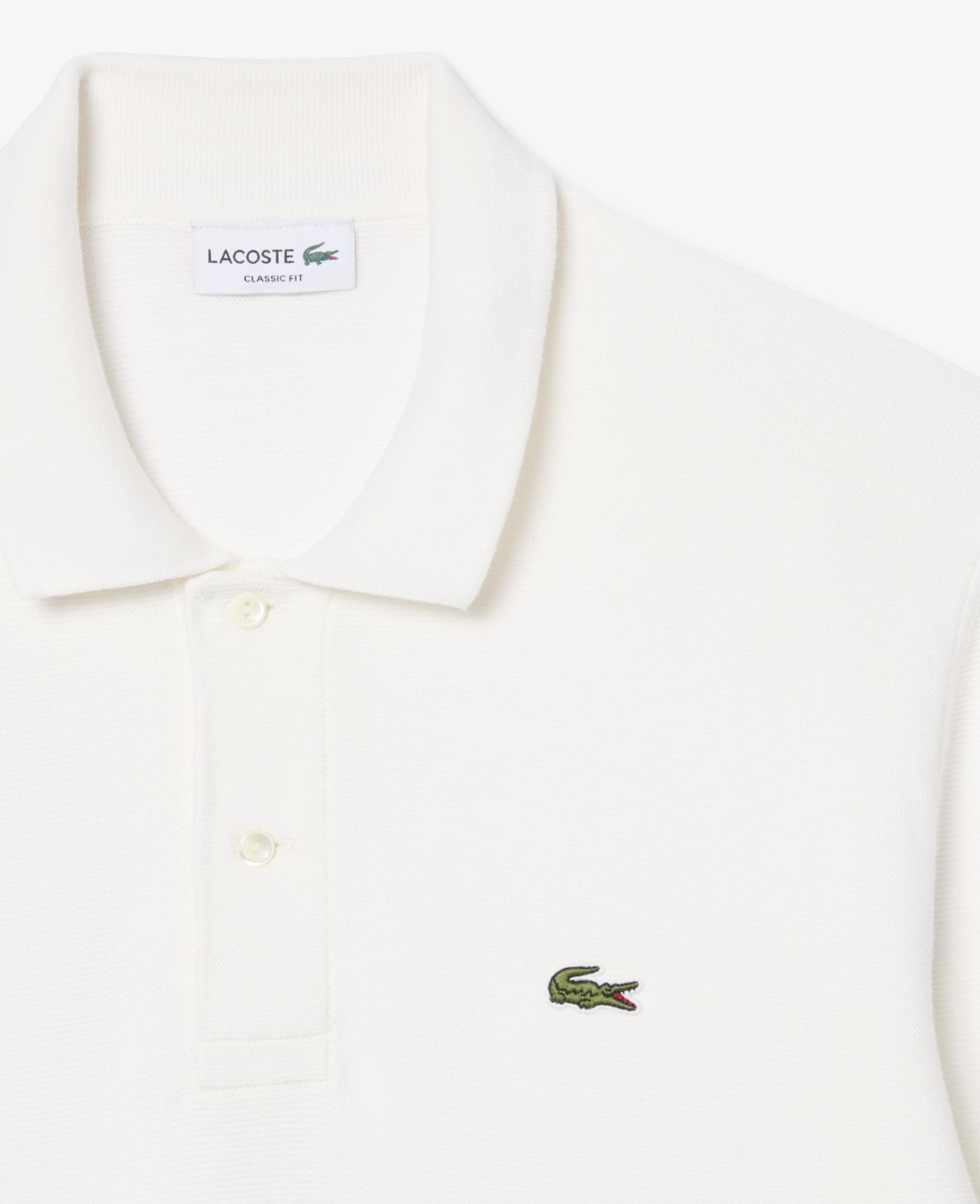 Erkek Classic Fit Polo Yaka Beyaz Kazak